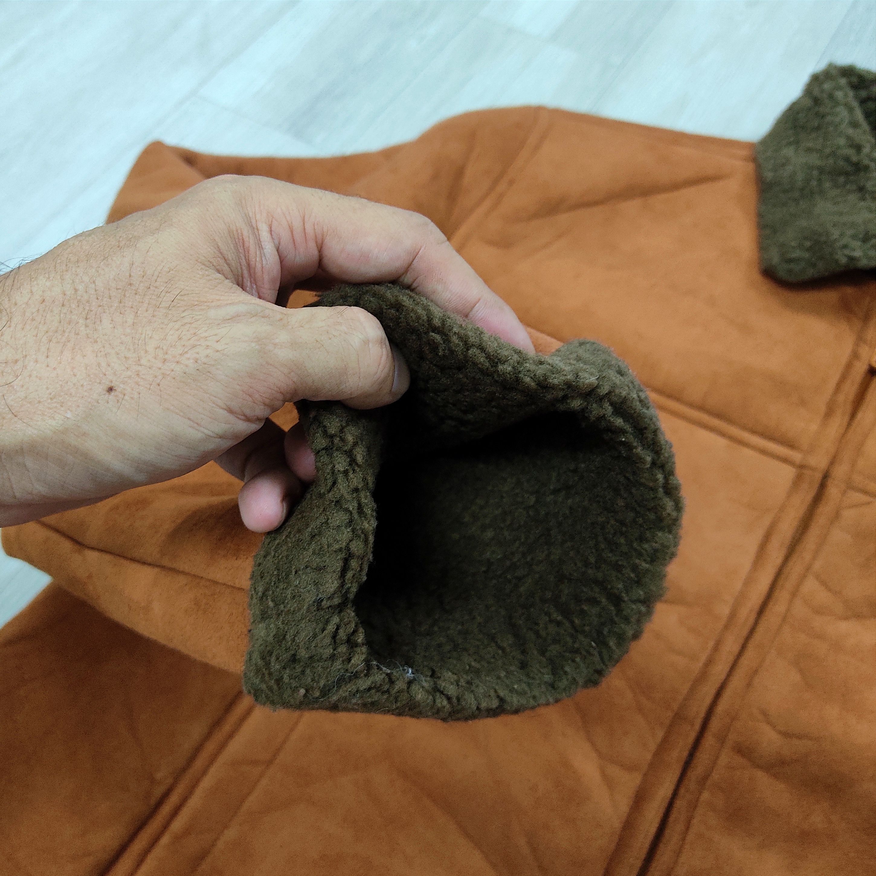 20471120 × Japanese Brand NOTA BANE Faux Sheepskin Shearling Sherpa Jacket Size US L / EU 52-54 / 3 - 10 Thumbnail