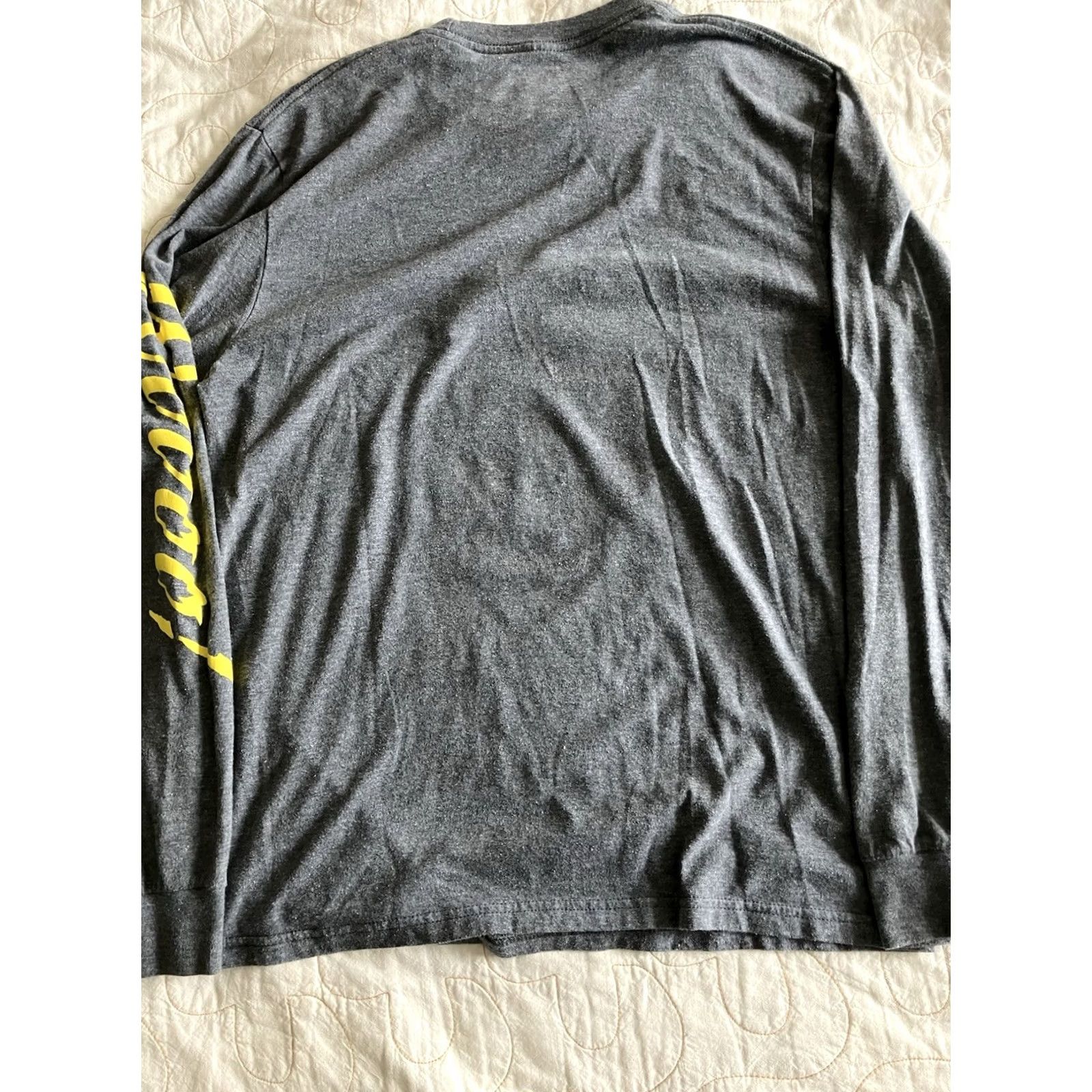 Ripple Junction VINTAGE WWF WWE Ric FLAIR Gray Long Sleeve Graphic T-shirt M Ripple Junction Men Medium Gray Wrestling Graphic Tee Wooooo Size US M / EU 48-50 / 2 - 8 Thumbnail