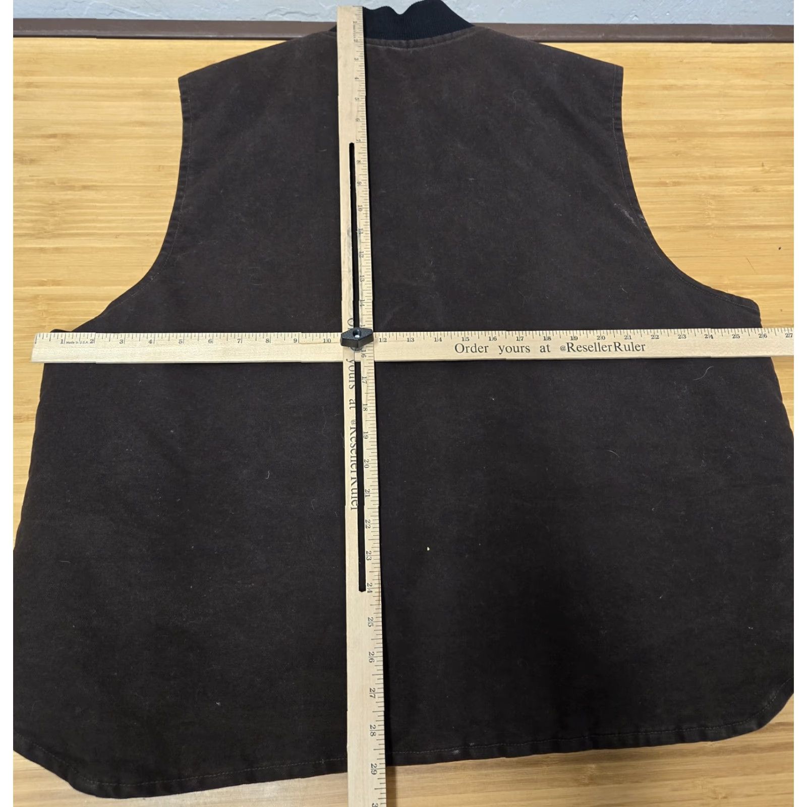 Carhartt Carhartt Vest Mens 2XL Brown Quilted Full Zip Workwear Lined Pockets USA, 2XL Mens Brown Cardhartt J97 Quilted Vest, Vintage? Wait. Size US XXL / EU 58 / 5 - 6 Thumbnail