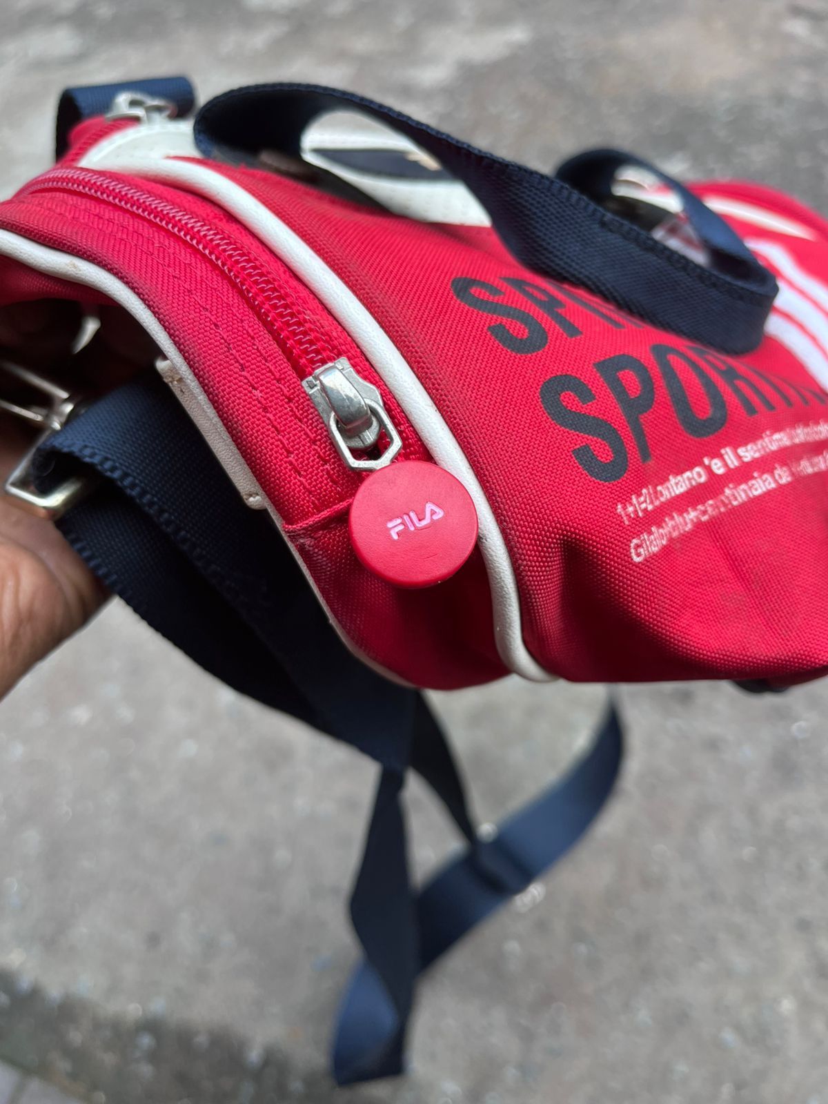 Fila VTG 2007 Fila "Spirito Sportivo" Mini Duffle Sling Bag Y2K Size ONE SIZE - 10 Thumbnail