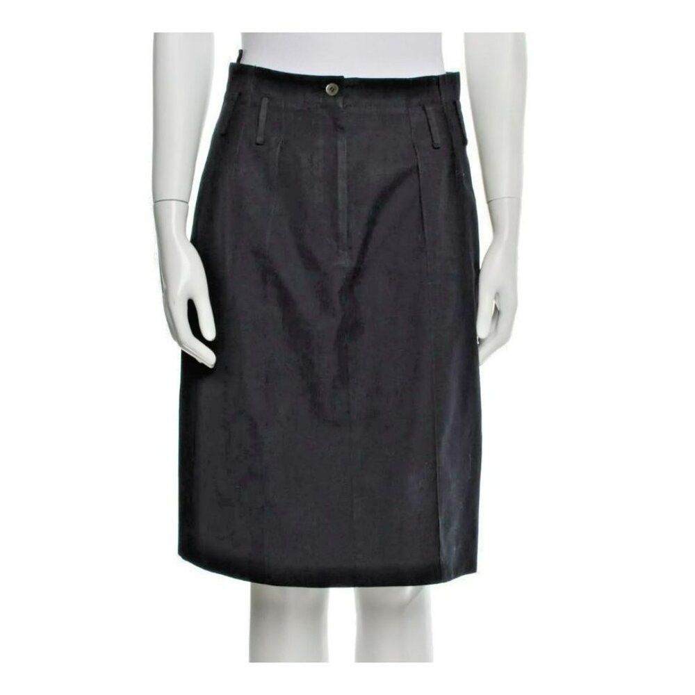 Fendi Fendi Skirt 6 US / 42 IT Black Vintage 2001 Karl Lagerfeld Size 28" / US 6 / IT 42 - 1 Thumbnail