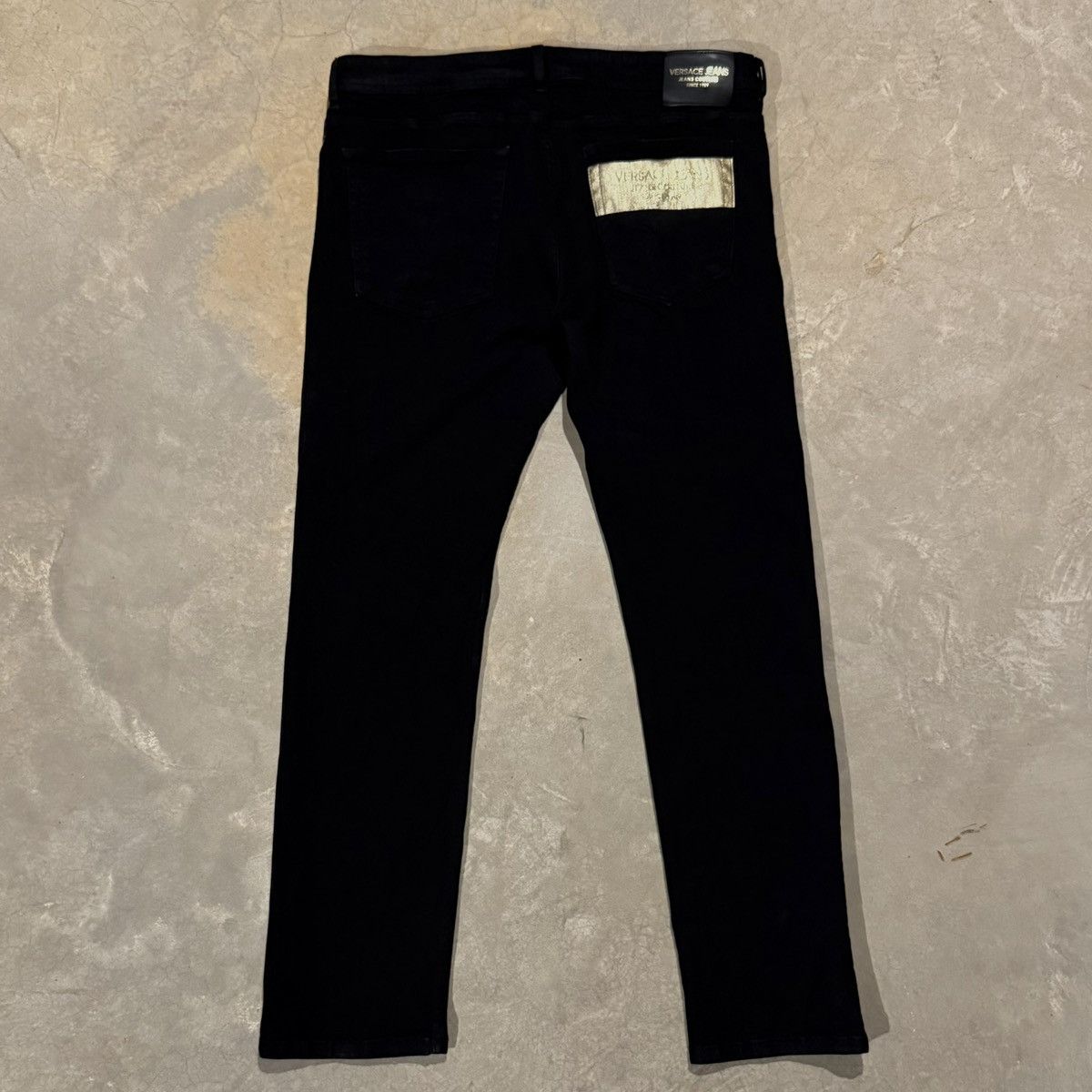 Versace Jeans Couture Versace Jeans Couture Gold Logo Piece Number Slim Fit Denim Size US 38 / EU 54 - 1 Thumbnail