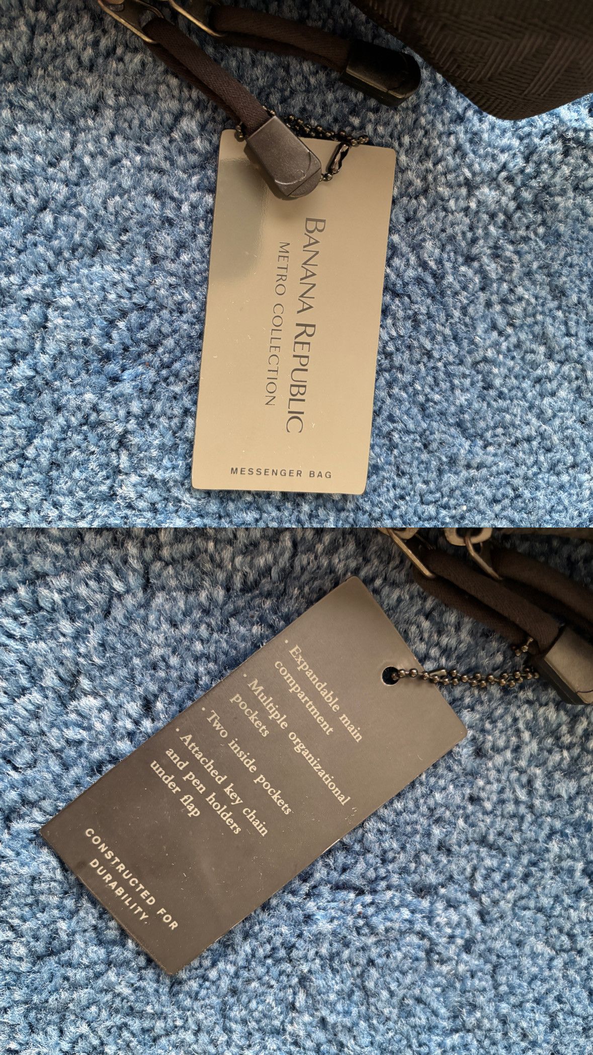 Banana Republic vintage/y2k: banana republic messenger bag Size ONE SIZE - 3 Thumbnail
