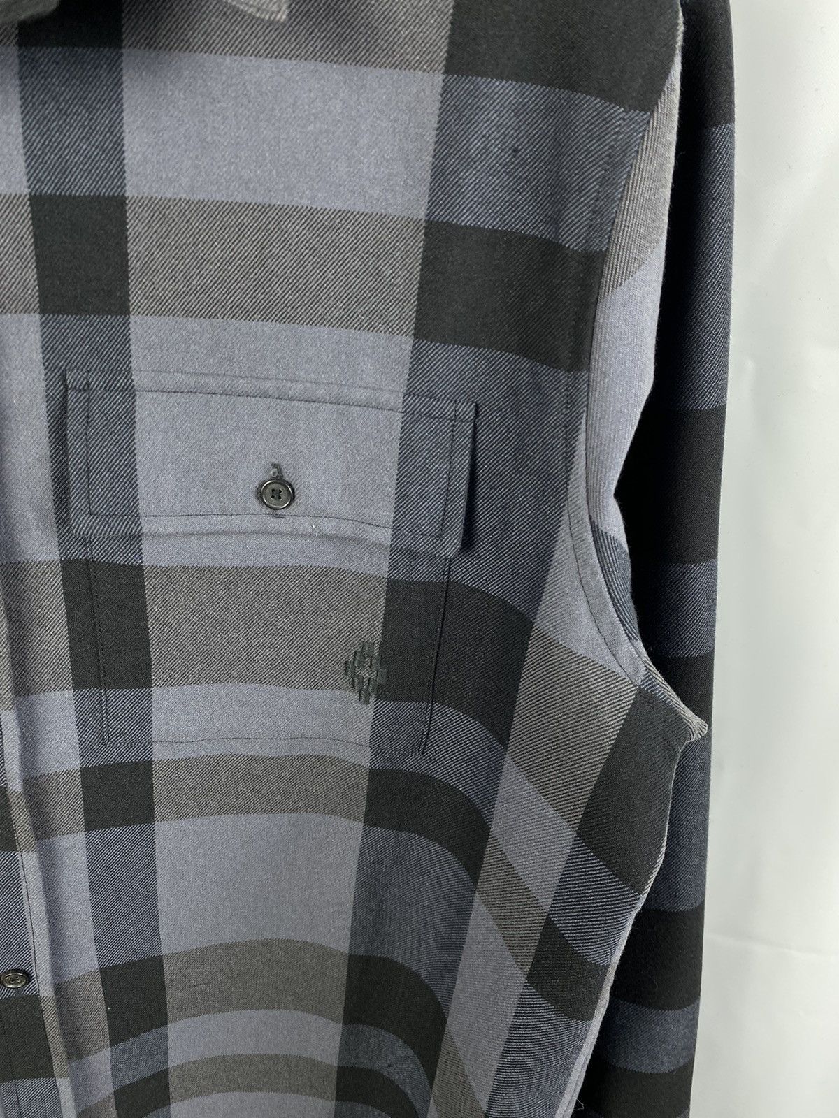 Marcelo Burlon Marcelo Burlon Otromundo Check Plaid Shirt Button Up size L Size US L / EU 52-54 / 3 - 6 Thumbnail
