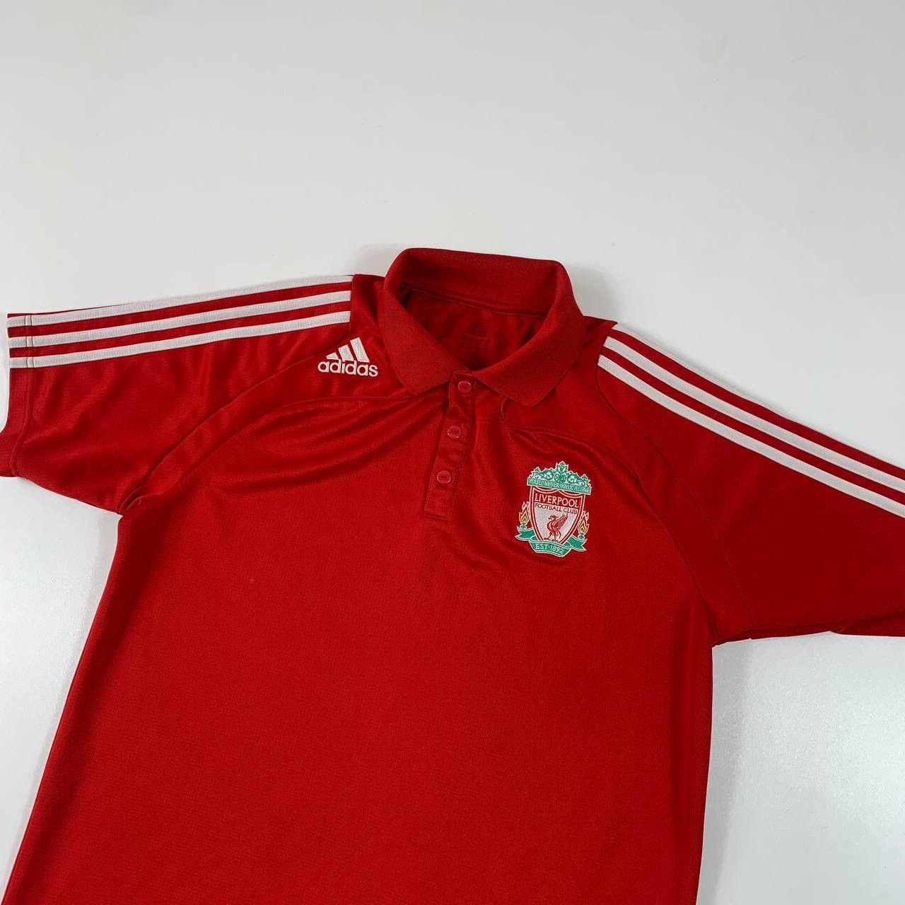 Adidas × Vintage vintage 90s liverpool adidas polo y2k streetwear Size US L / EU 52-54 / 3 - 2 Thumbnail