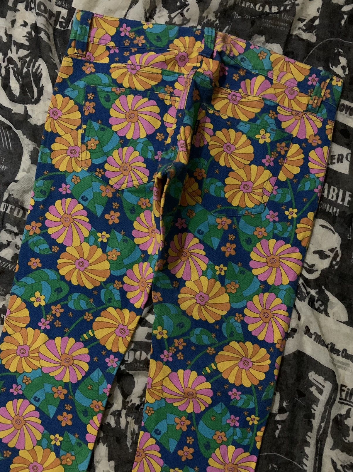 Hysteric Glamour 💥Japanese Brand Rodeo Crowns Lollipop Floral Pant Size 31" - 4 Thumbnail