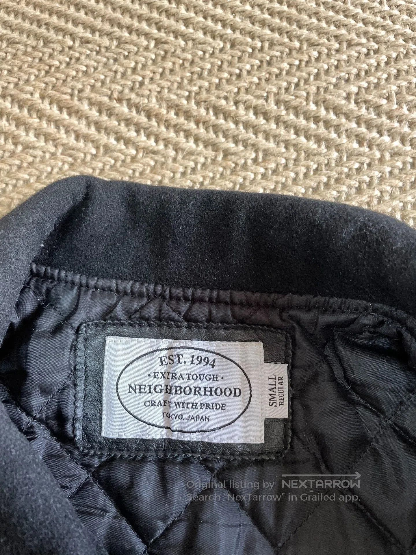Neighborhood Neighborhood Varsity Thick Cotton Jacket. Size US S / EU 44-46 / 1 - 7 Thumbnail