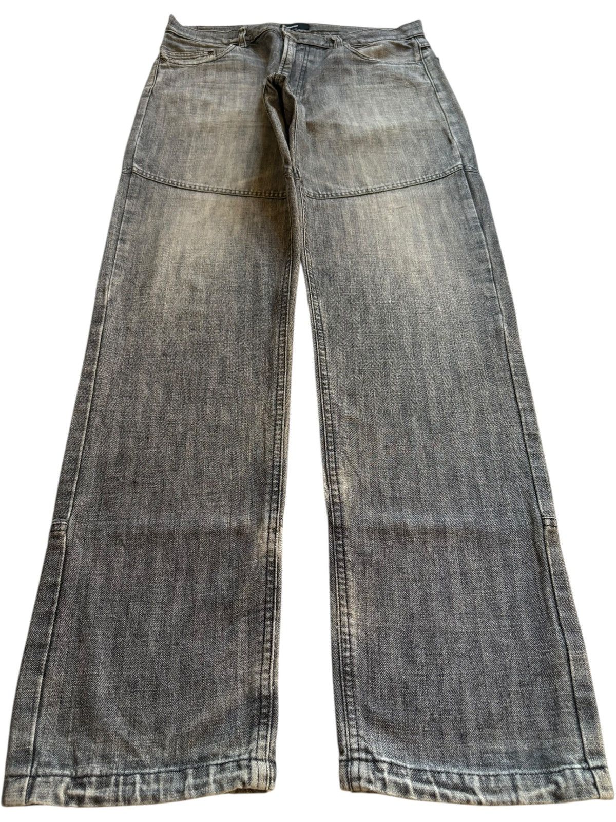 Japanese Brand Vintage Japanese Brand Mud Wash Tactical Distressed Jeans Size US 32 / EU 48 - 1 Thumbnail