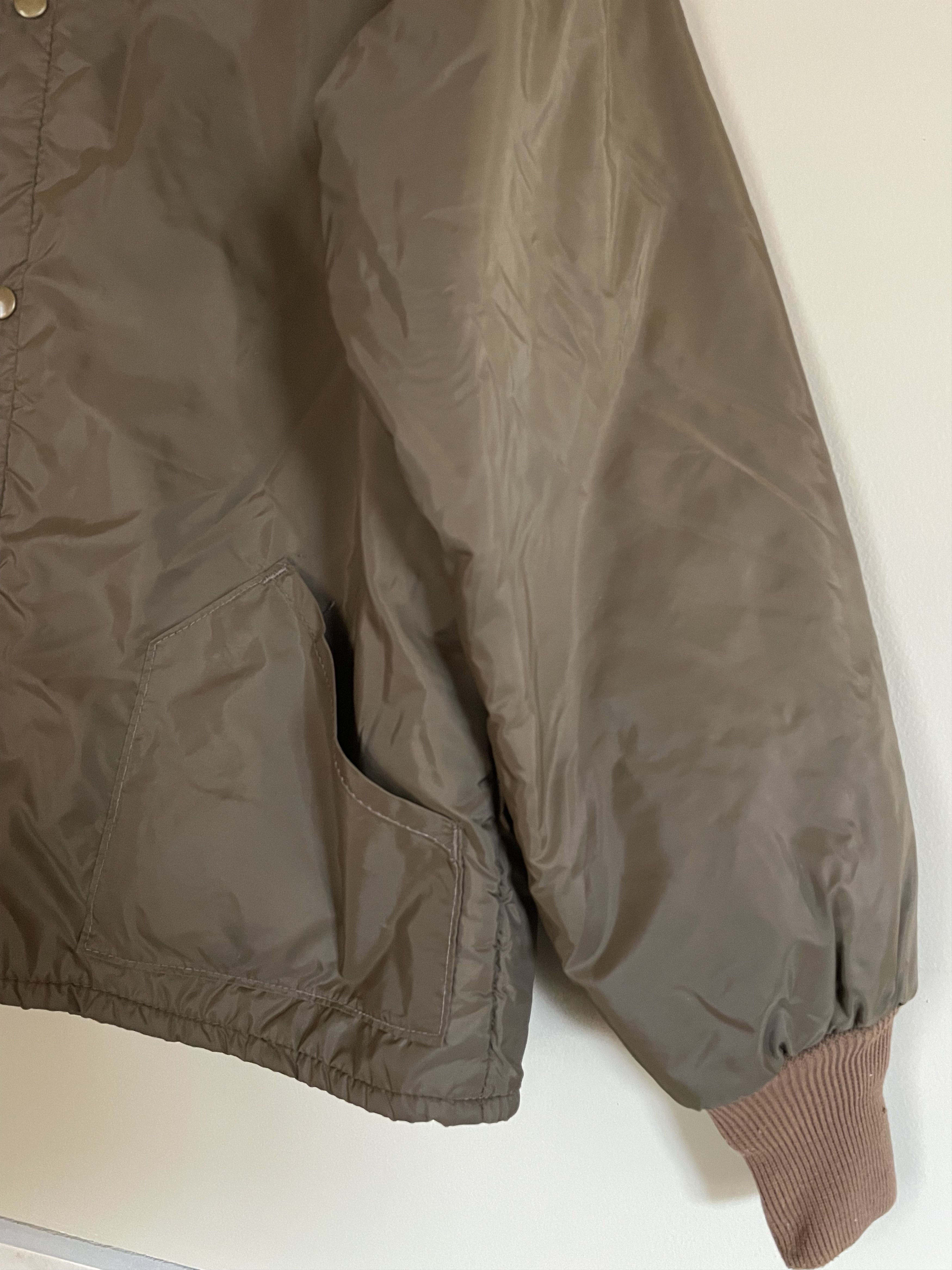 Cabelas Cabela's Brown Hunting Bomber Jacket, XL, Fits Like Large Size US XL / EU 56 / 4 - 4 Thumbnail