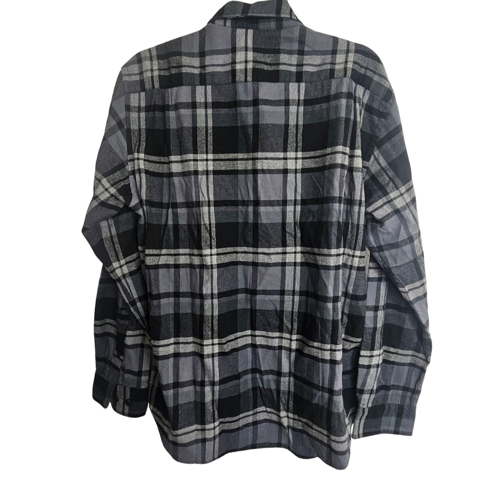 Uniqlo Uniqlo Womens Plaid Flannel Shirt L Gorpcore Casual Grunge Size L / US 10 / IT 46 - 9 Thumbnail