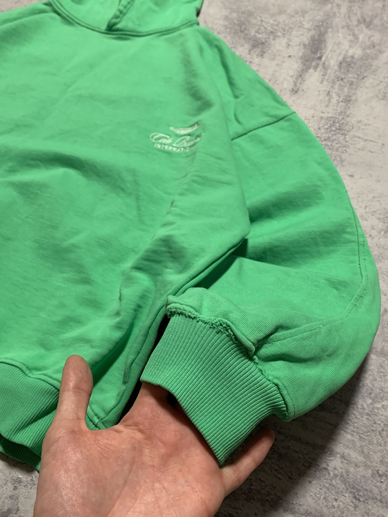Cole Buxton Cole Buxton Green Hoodie L Size Size US L / EU 52-54 / 3 - 2 Thumbnail