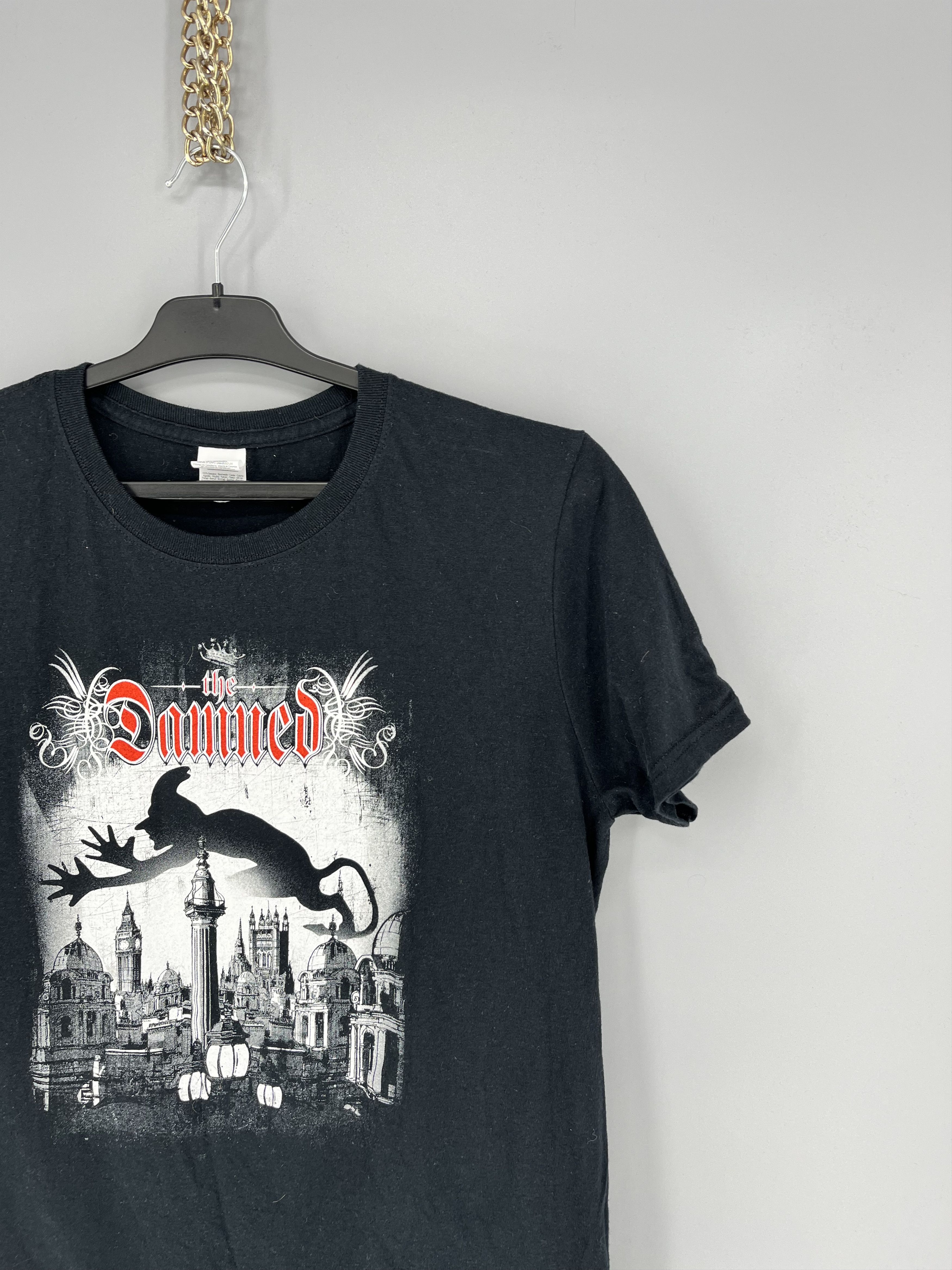 Band Tees Vintage 90s The DAMNED Punk Rock T-Shirt Rare Retro Hype Y2K Size US M / EU 48-50 / 2 - 5 Thumbnail