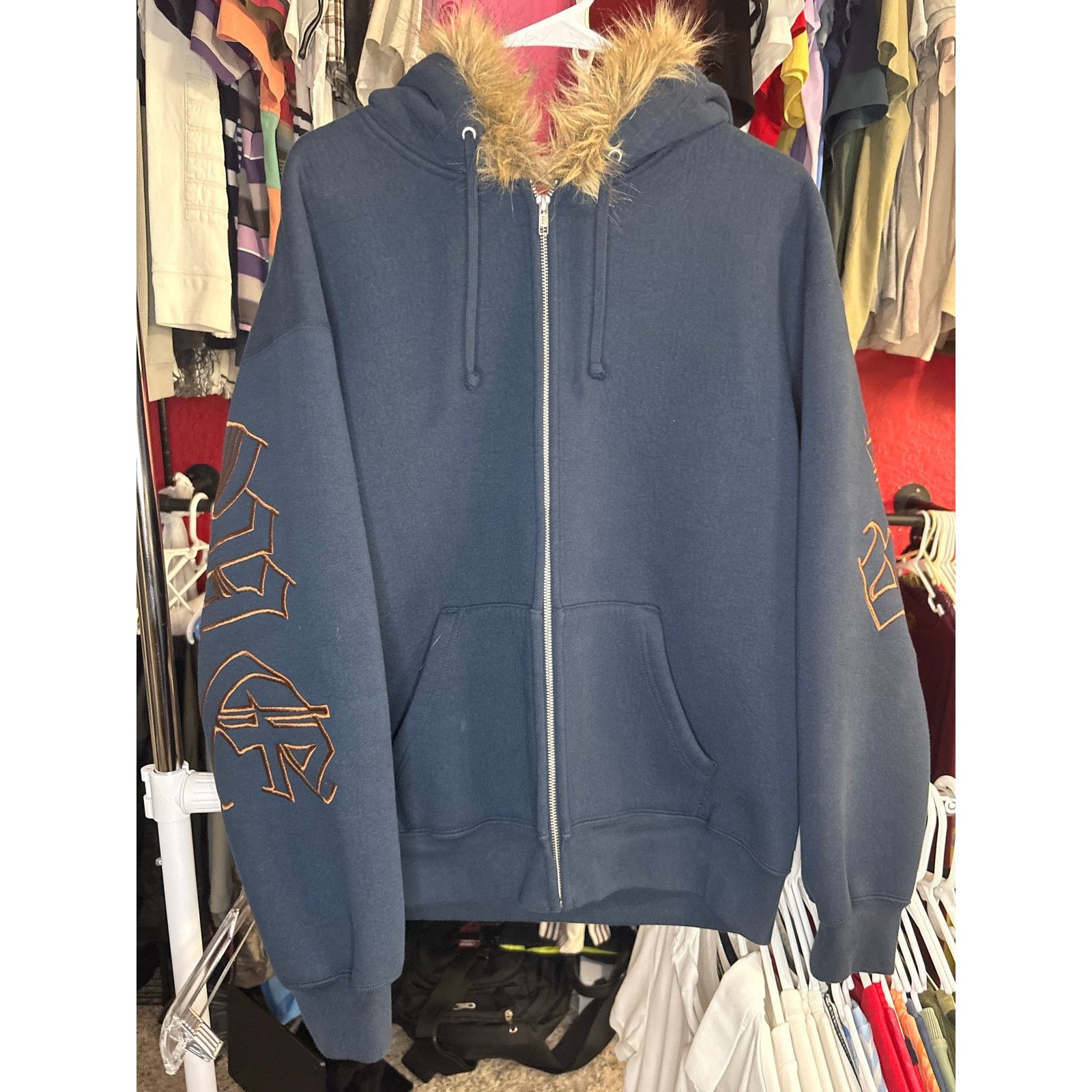 Supreme Supreme Doughboy Zip Up Hooded Sweatshirt | Grailed