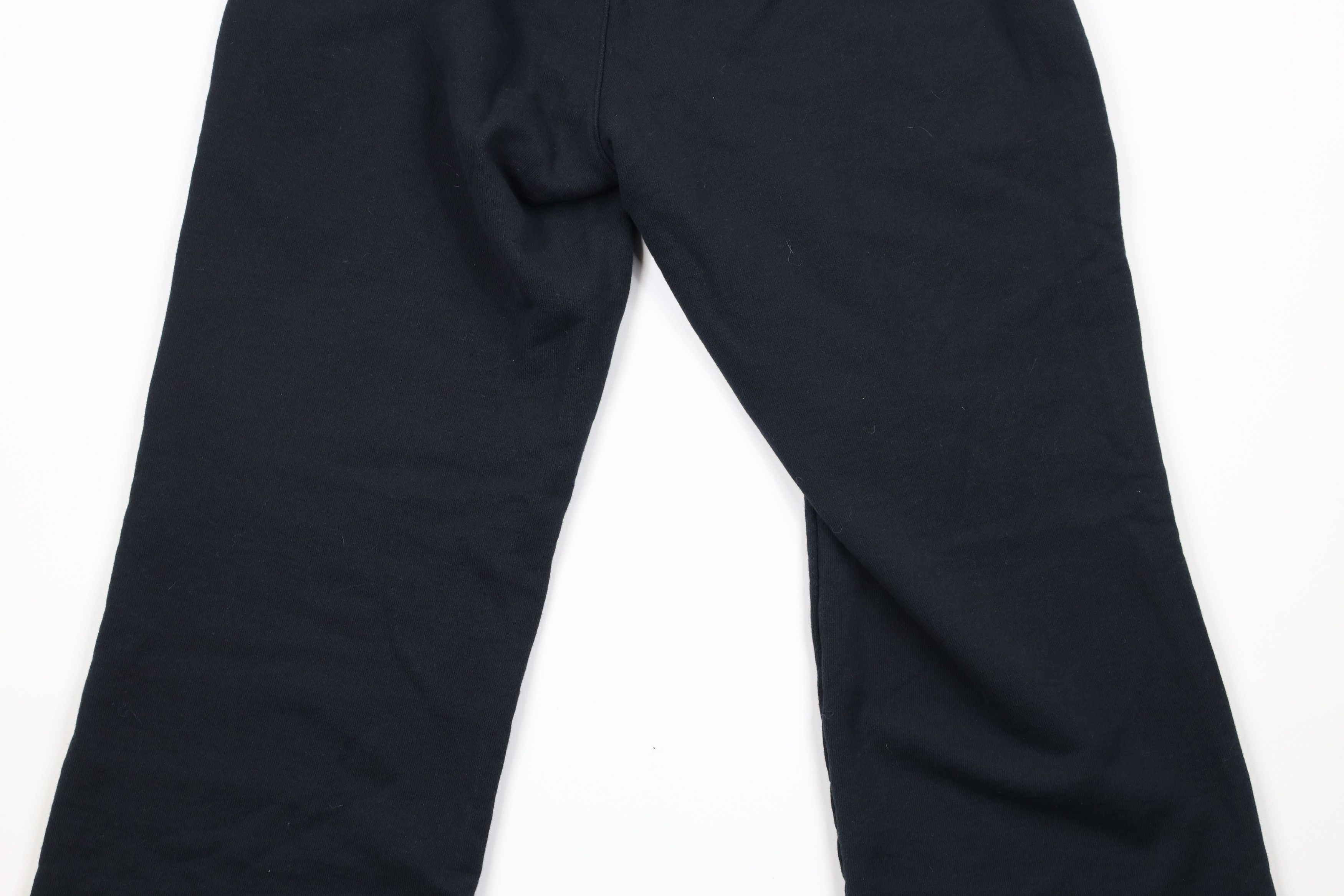Nike × Vintage Vintage Y2K Nike Out Knit Wide Leg Flared Sweatpants Black Size 38" / US 16 / IT 52 - 10 Thumbnail