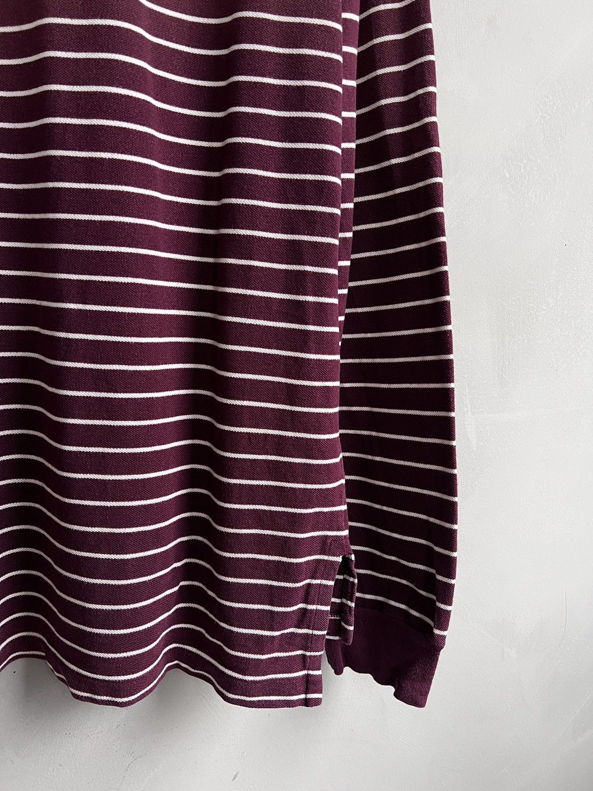 Polo Ralph Lauren Polo Ralph Lauren rugby Longsleeve Striped Burgundy color Size US L / EU 52-54 / 3 - 8 Thumbnail