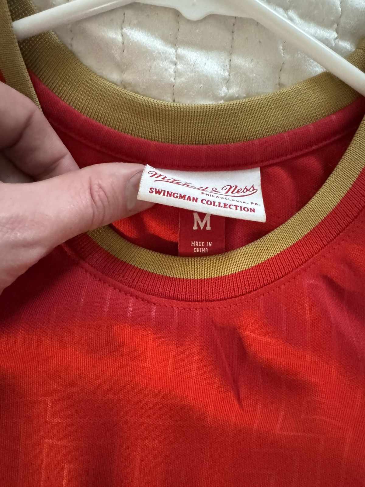 Mitchell & Ness Hakeem Olajuwon 93-94 Houston Mitchess & Ness Sz M Size US M / EU 48-50 / 2 - 3 Thumbnail