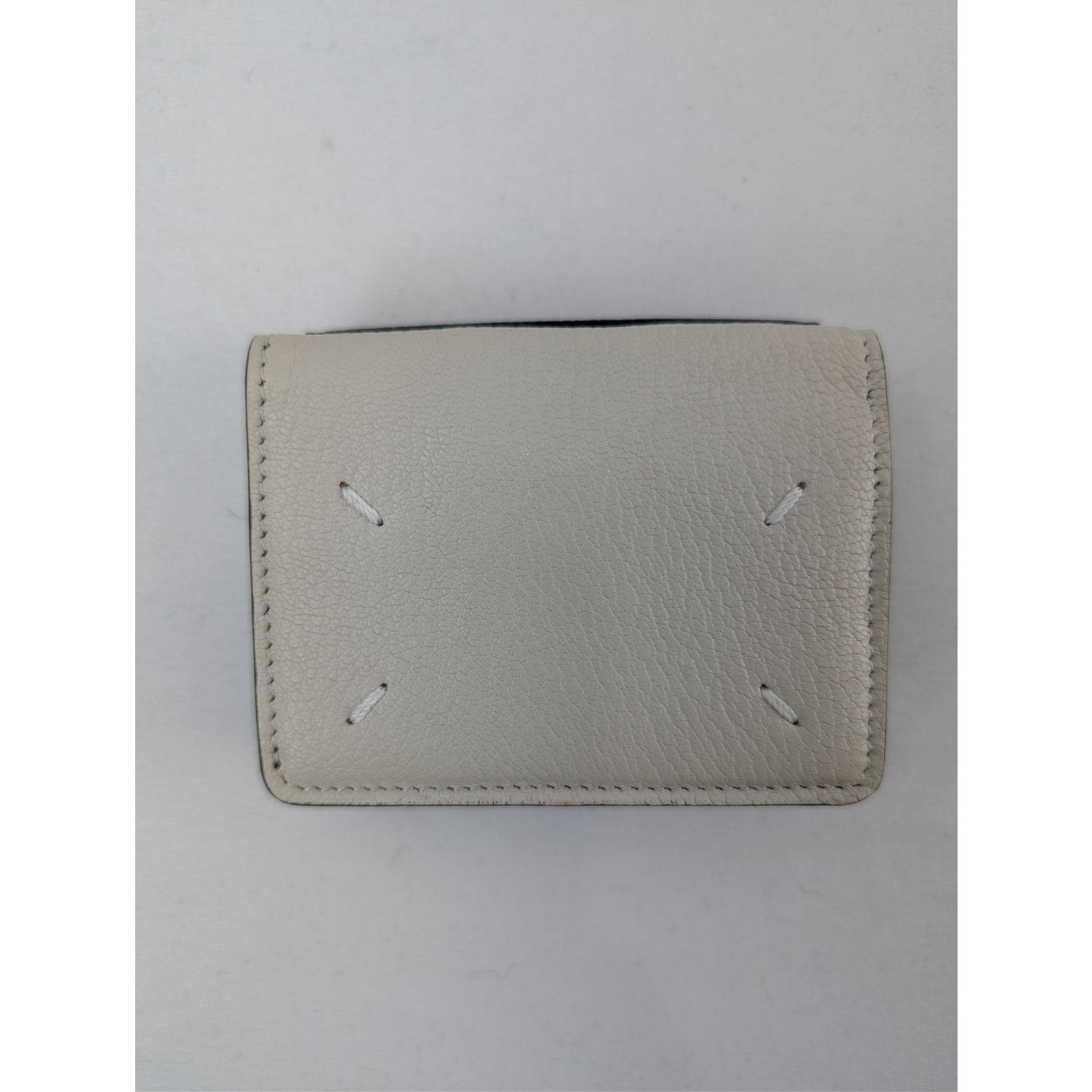 Maison Margiela o1rshd1 Size: OS / Leather Four-Stitch Clip Wallet Black Size ONE SIZE - 4 Thumbnail