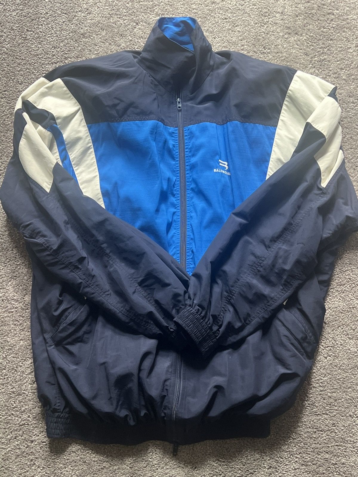 Balenciaga Balenciaga Track Jacket Size US XL / EU 56 / 4 - 1 Thumbnail