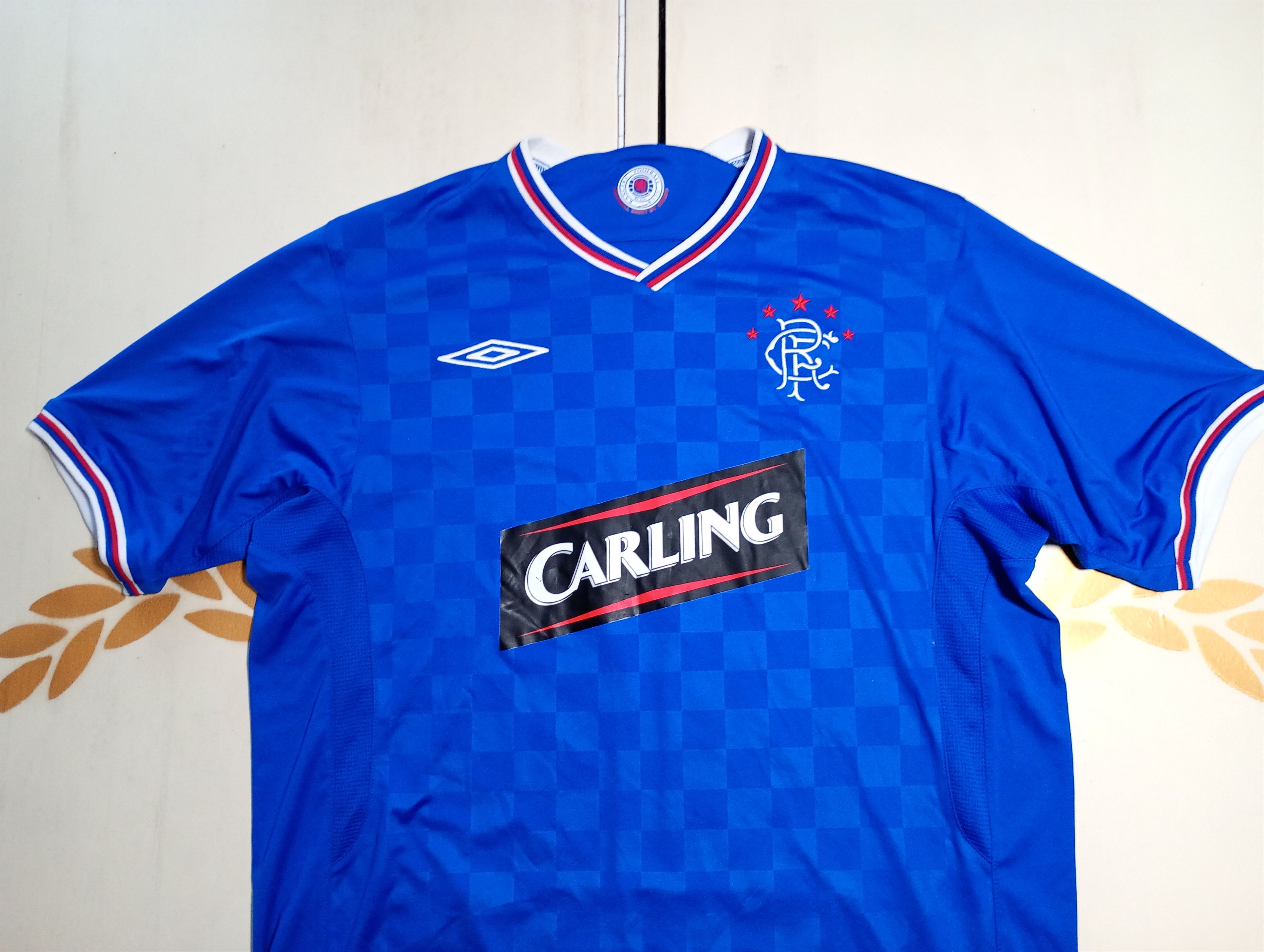 Umbro Umbro Glasgow Rangers Home Jersey 2009-2010 Size US L / EU 52-54 / 3 - 4 Thumbnail
