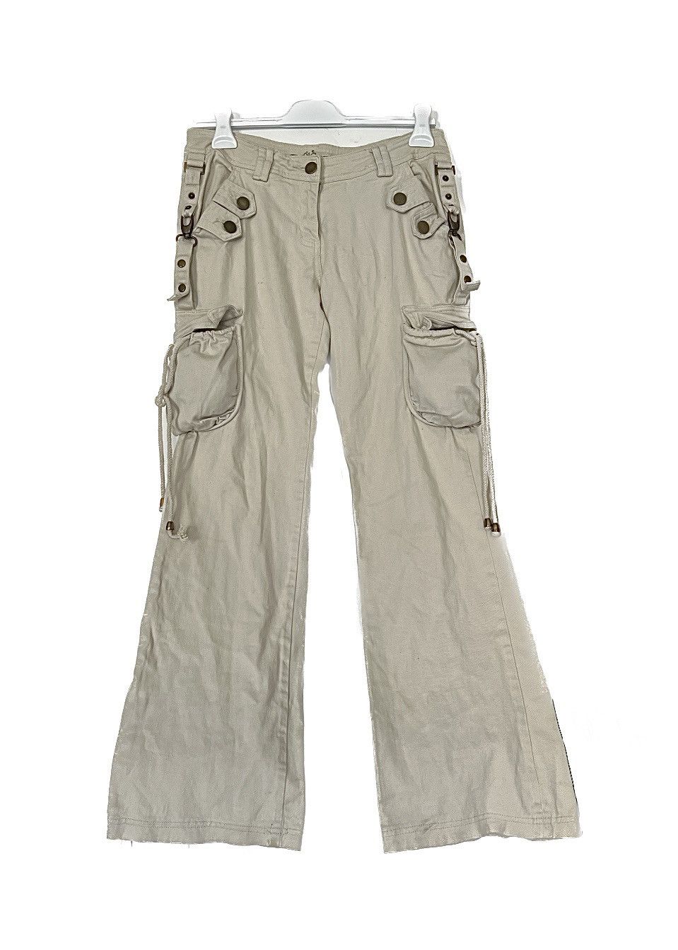 If Six Was Nine Archive bondage multipocket flare parachute cargo pants. |  Grailed