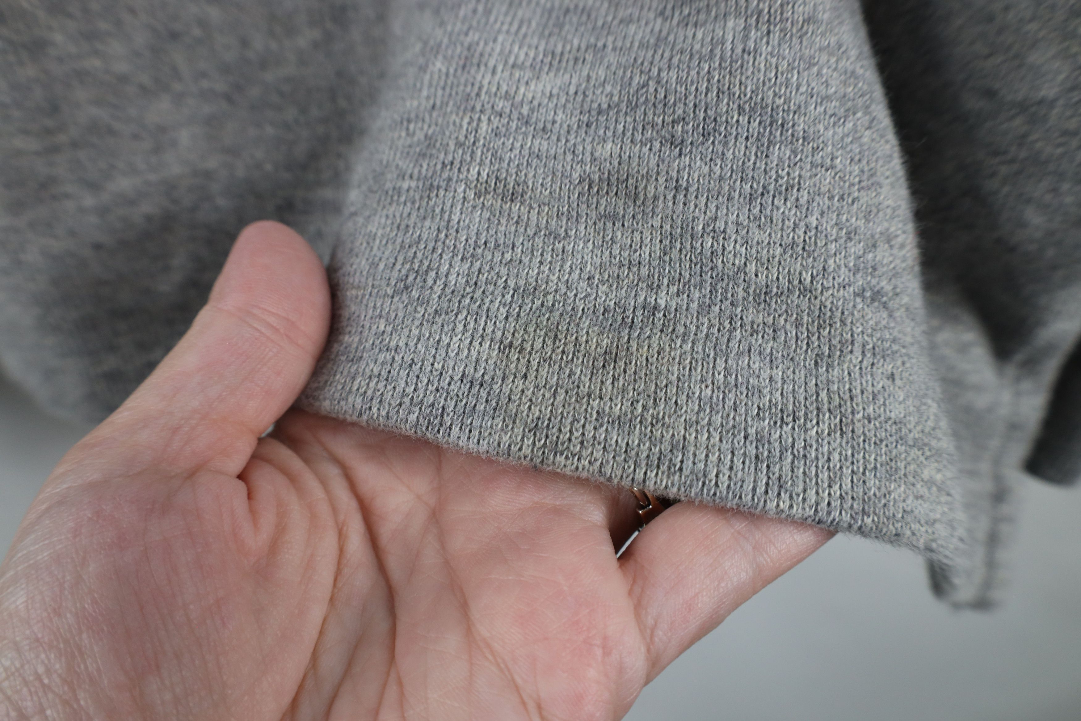 Ralph Lauren × Vintage New Ralph Lauren Ribbed Knit Half Zip Pullover Sweater Gray Size US XXL / EU 58 / 5 - 6 Thumbnail