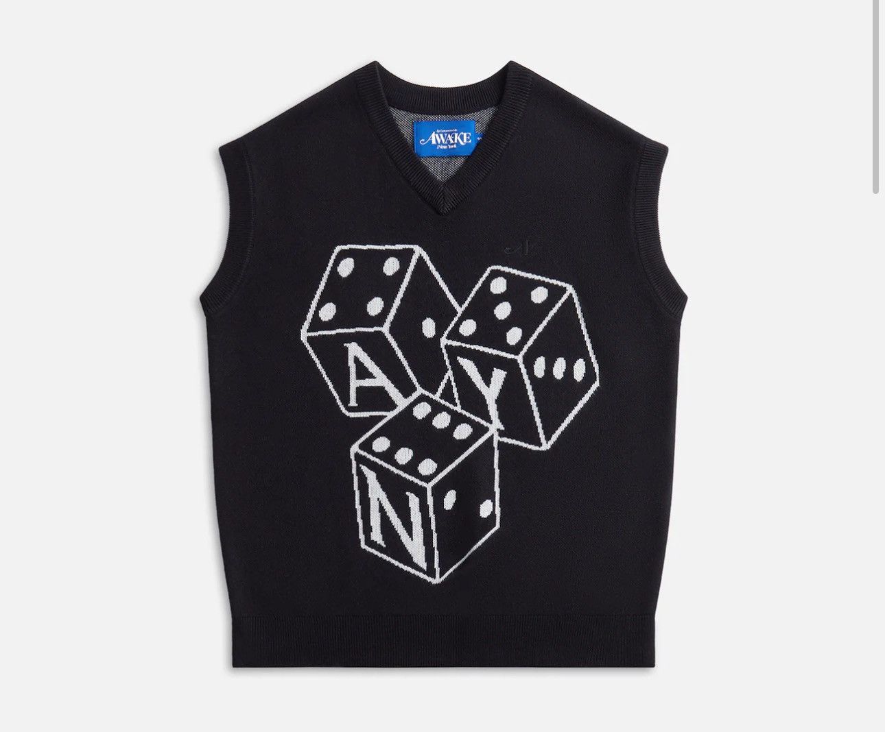 Awake NY Awake NY Dice Vest - Black Size US S / EU 44-46 / 1 - 1 Thumbnail