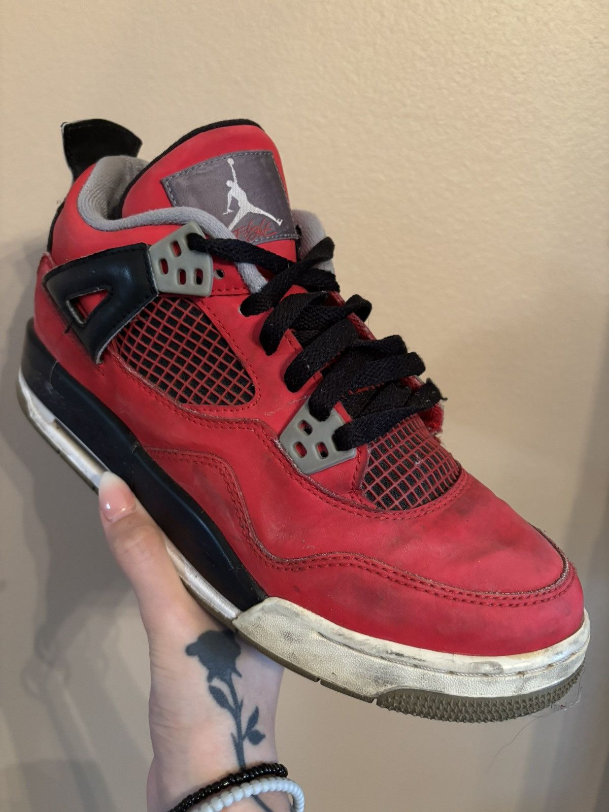 Jordan Brand Air Jordan 4 Retro GS 'Toro Bravo' 2013 Size US 6.5 / EU 39-40 - 2 Thumbnail