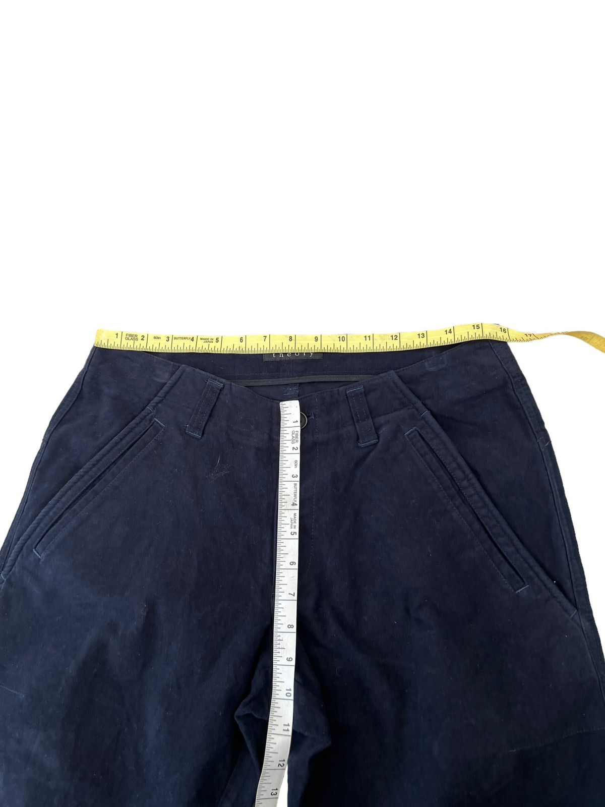 Theory Theory Made in Japan 6 Pocket Suede Cotton Wide Leg Pant Size US 30 / EU 46 - 3 Thumbnail
