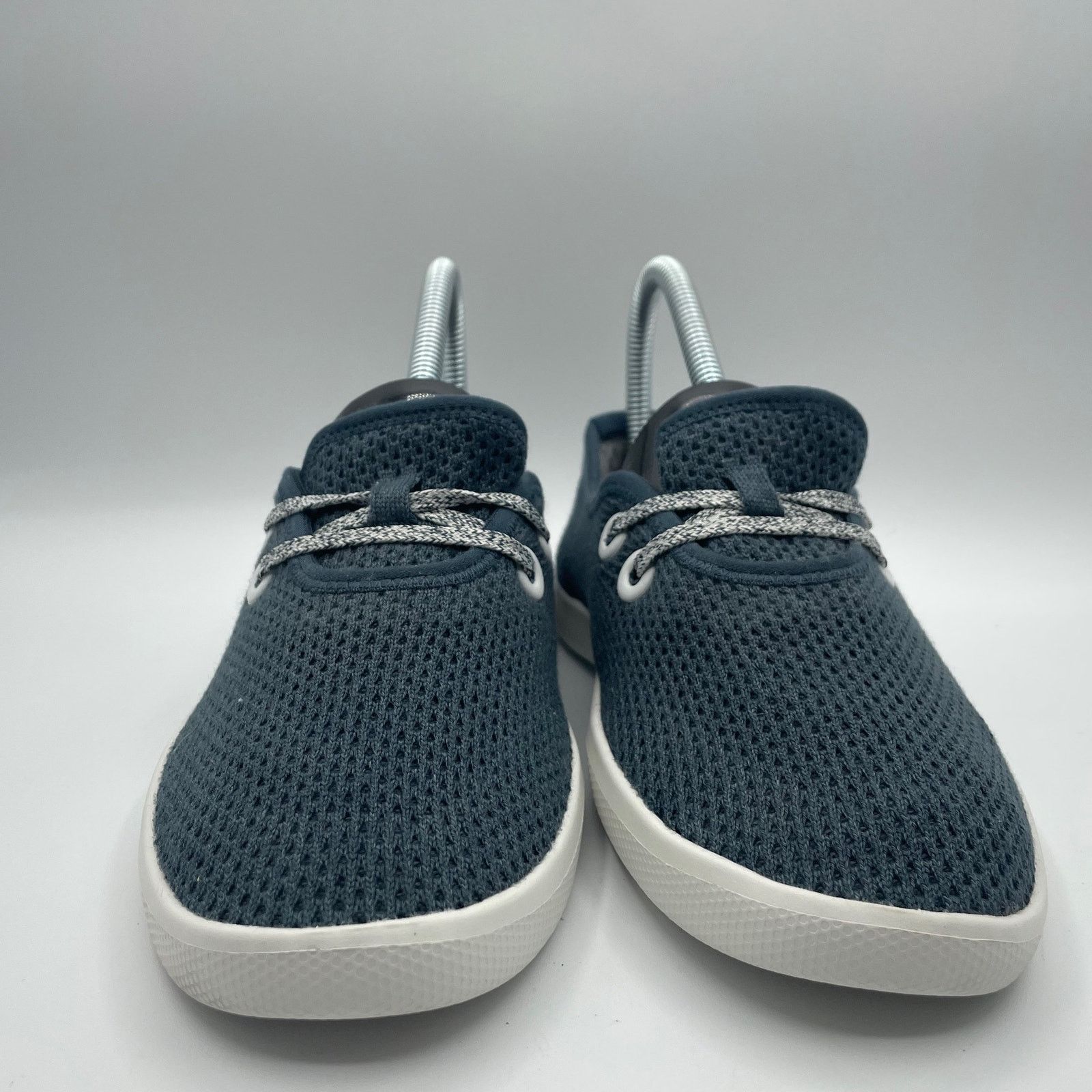 Allbirds Allbirds Tree Skippers Shoes Blue White Waffle Knit Womens 6 Size US 6 / IT 36 - 3 Thumbnail