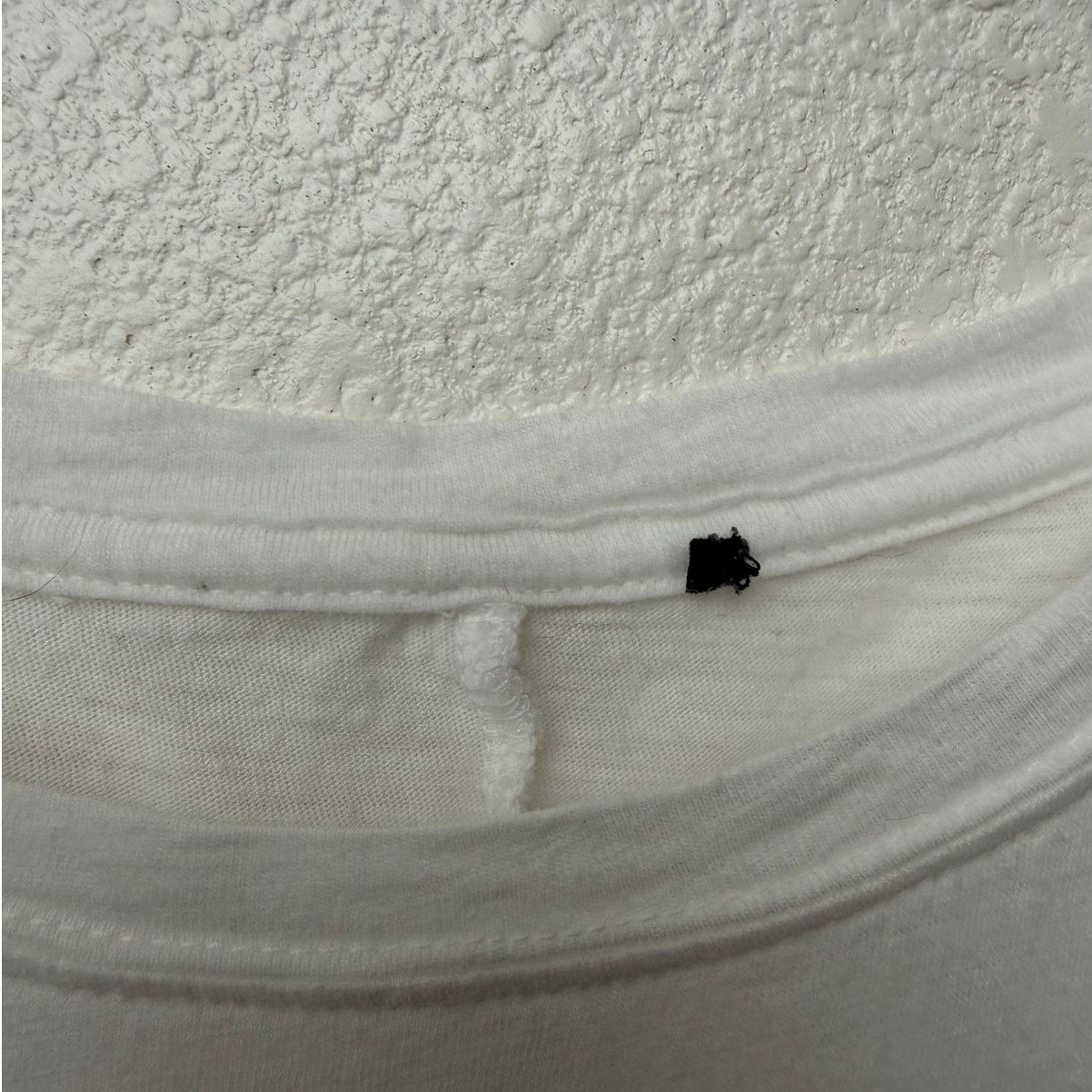 Paige PAIGE Haven White Pima Cotton Crewneck Tee Womens S Size S / US 4 / IT 40 - 9 Thumbnail