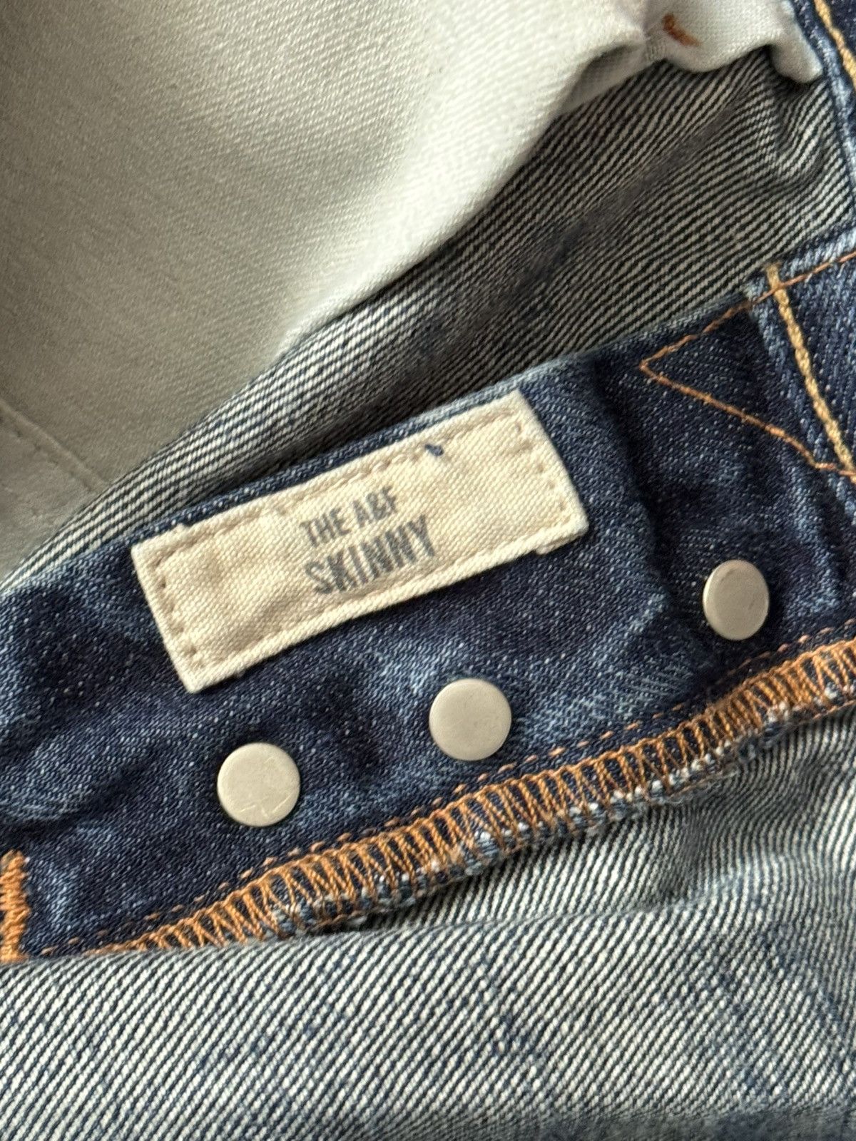 Abercrombie & Fitch Abercrombie & Fitch 32/30 blue denim pant trouser Jean chino Size US 32 / EU 48 - 7 Thumbnail