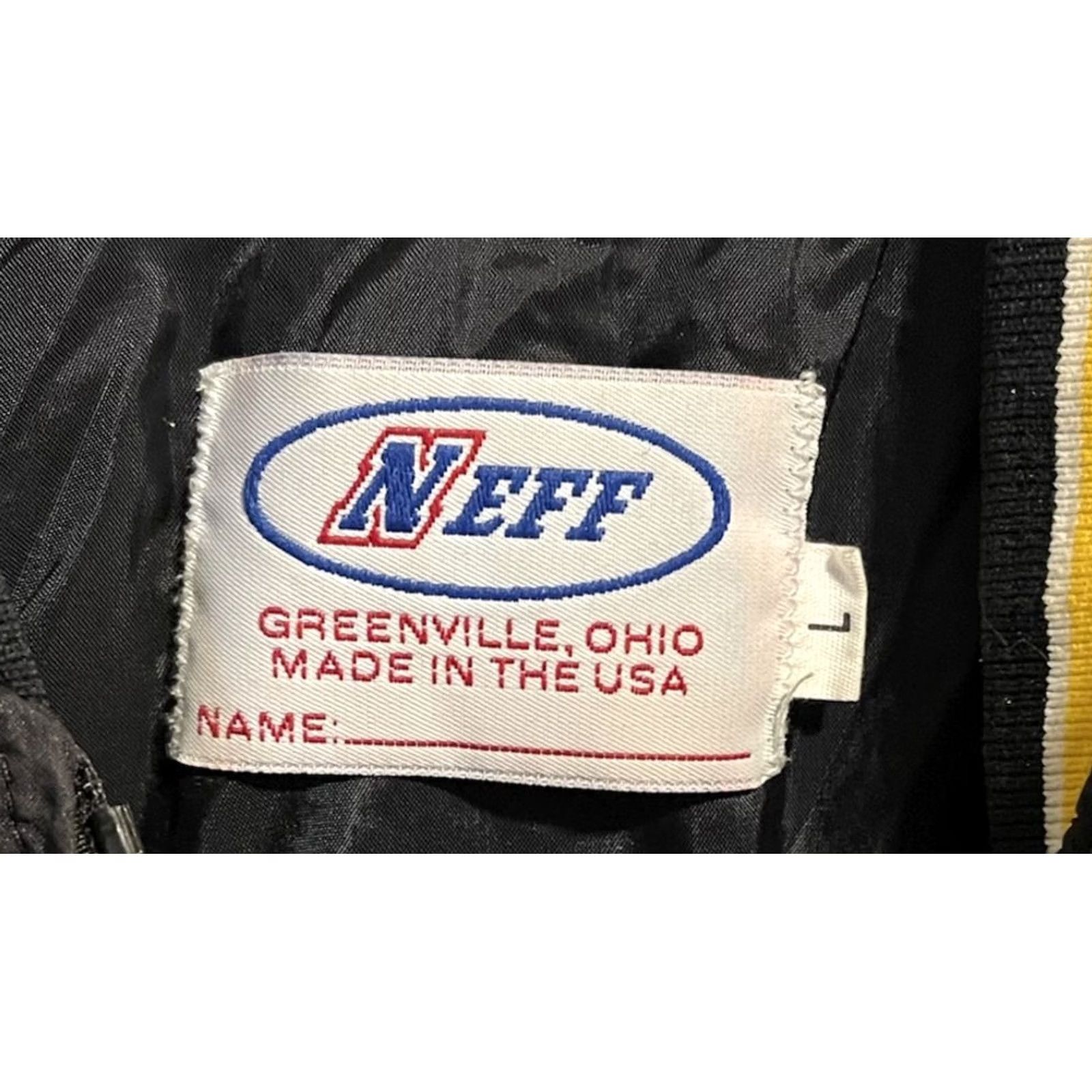 Vintage VINTAGE Neff Varsity Jacket Pullover Men's Size Large J1832 Size US L / EU 52-54 / 3 - 3 Thumbnail