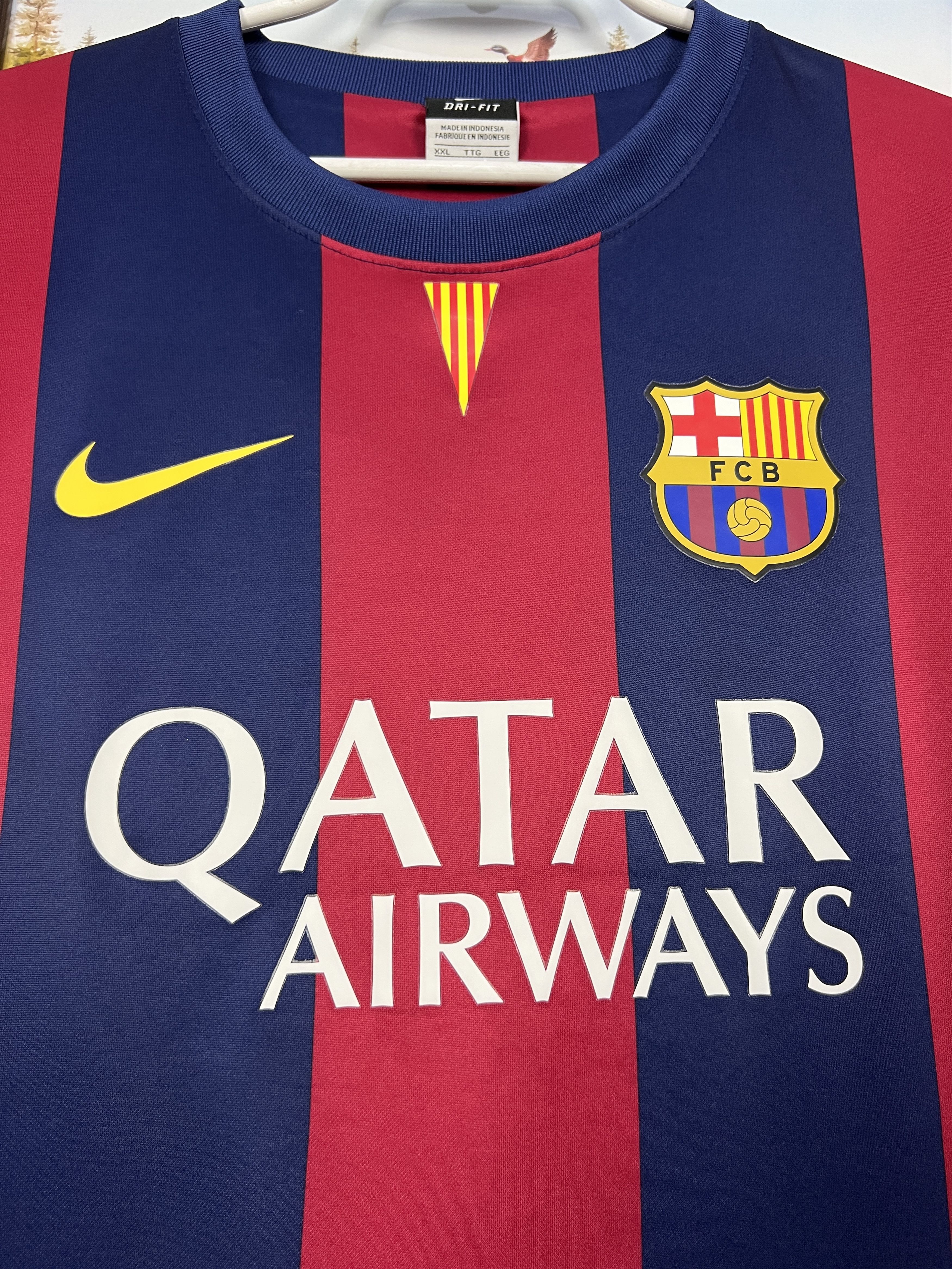 Barcelona Home football shirt 2014 Soccer Nike Jersey Mens