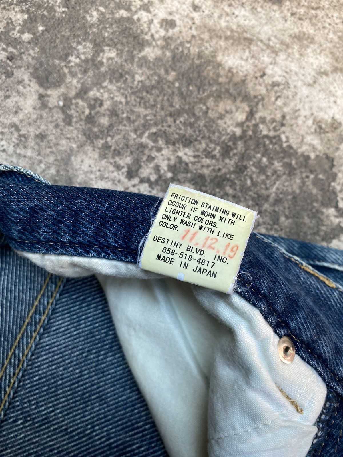 Japanese Brand Vintage Y2K Japanese Brand Master X Denim Pants Size US 31 - 6 Thumbnail