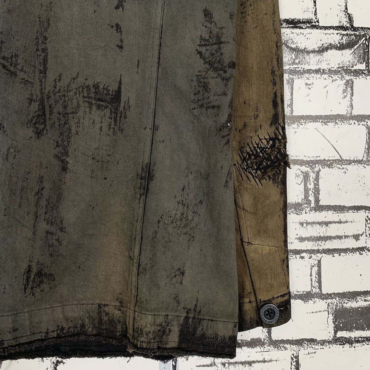 In The Attic In The Attic Trashed Washed Jacket Size US L / EU 52-54 / 3 - 10 Thumbnail
