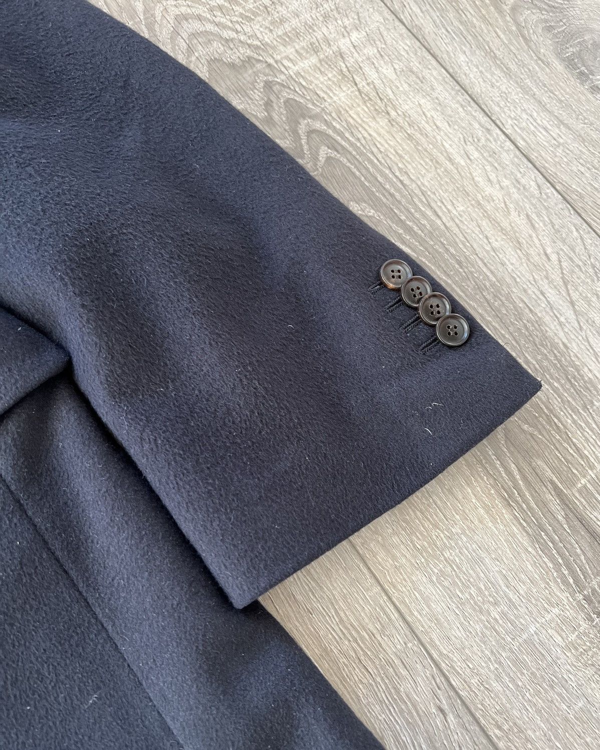 Suitsupply × Vintage Vintage Suitsupply Wool Coat Size US L / EU 52-54 / 3 - 3 Thumbnail