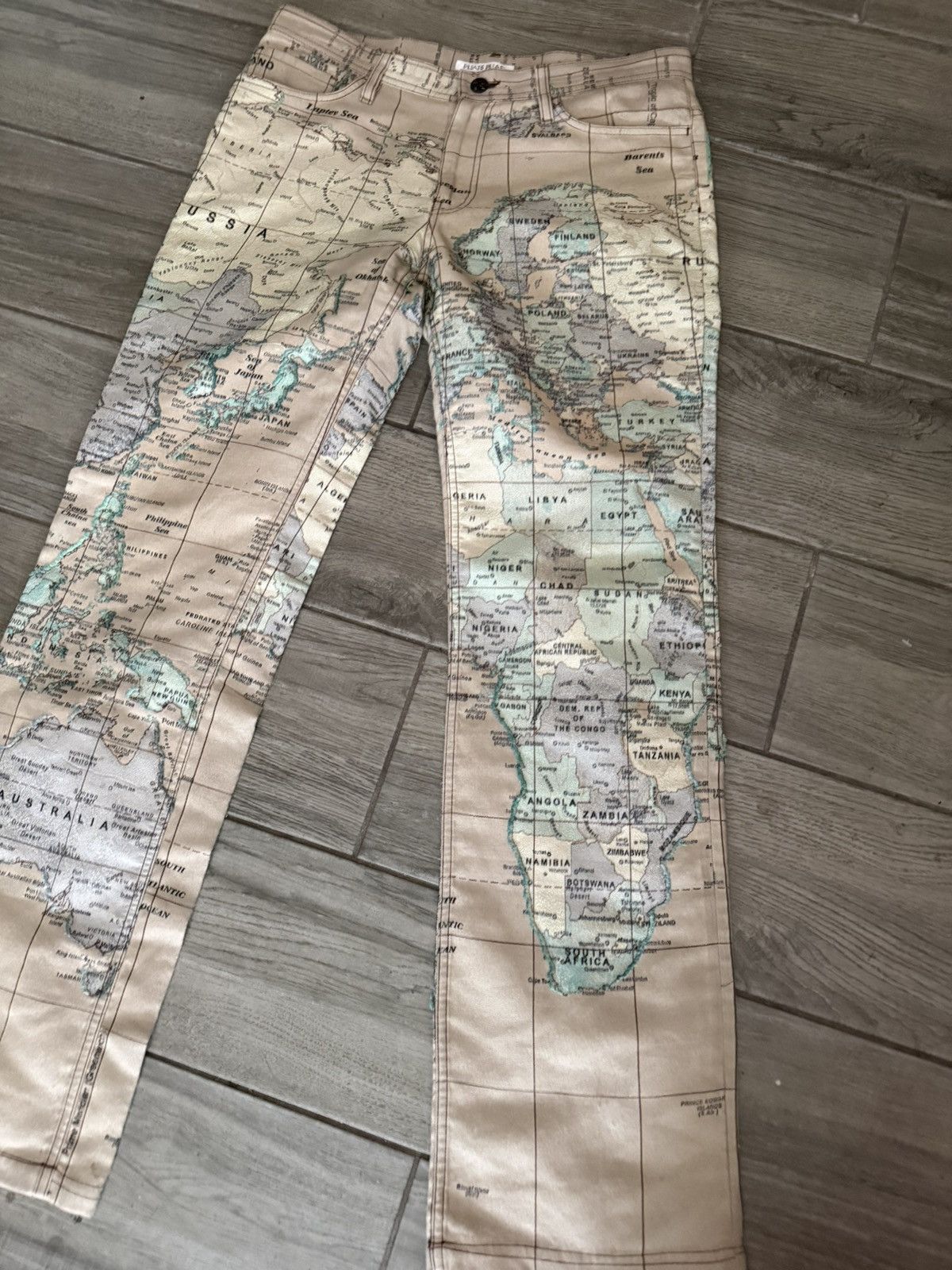 Pleats Please Issey Miyake RARE Issey Miyake Pleats Please Map Pants Size US 32 / EU 48 - 1 Thumbnail