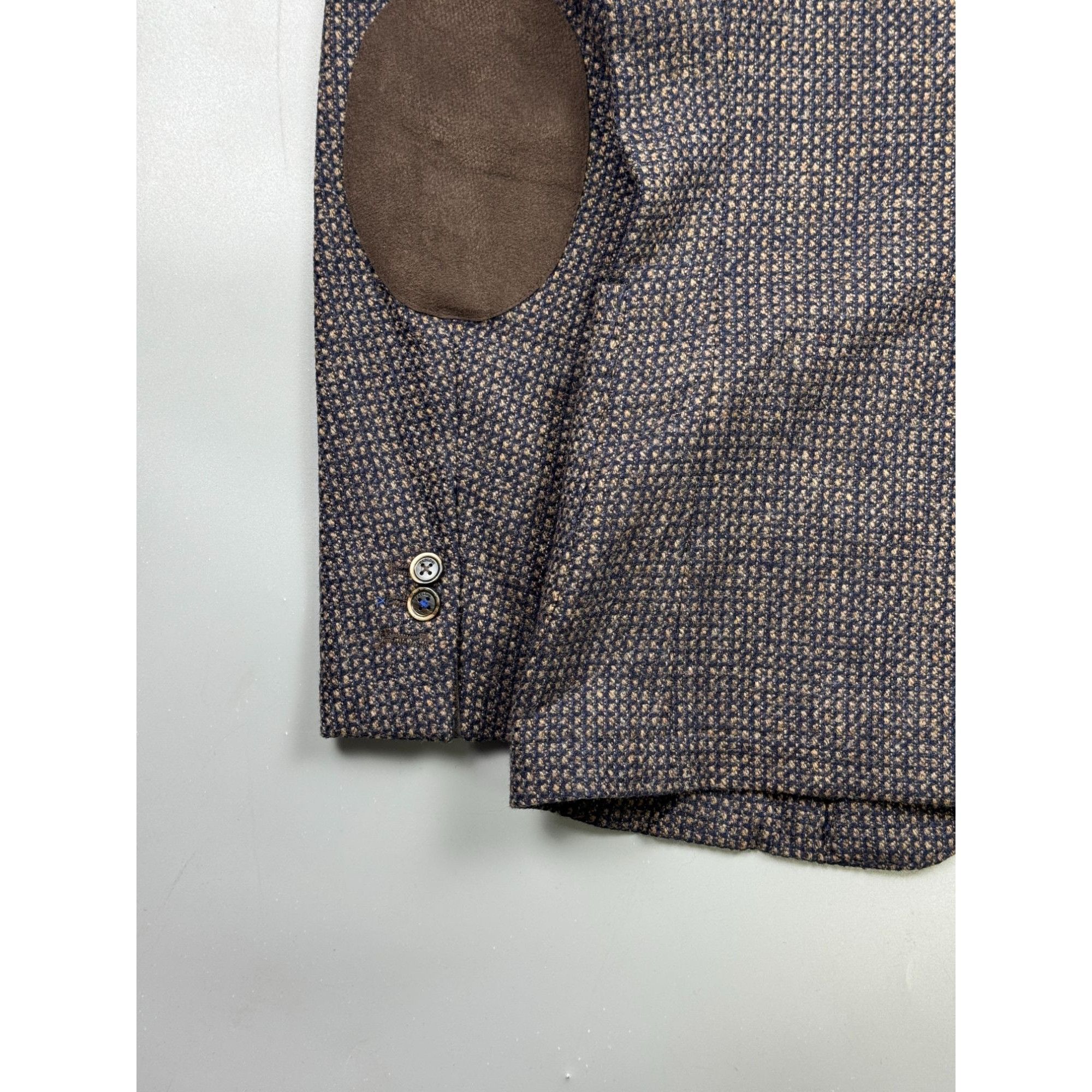 Paoloni Paoloni Wool Cotton Cashmere Blend Knitted Blazer (Y1246) Size 40R - 10 Thumbnail