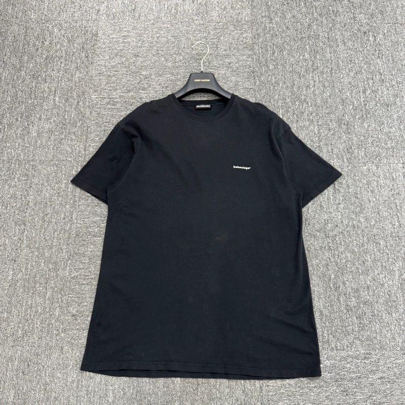 Balenciaga Balenciaga Letter Print Short Sleeve Size US S / EU 44-46 / 1 - 1 Thumbnail