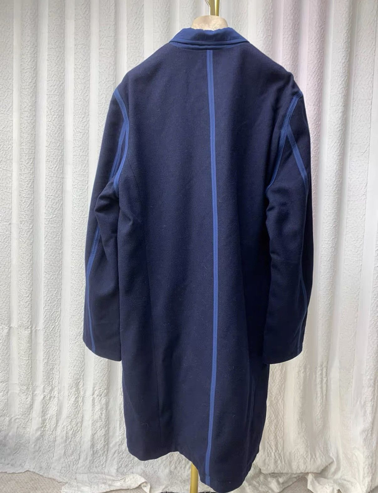 Brunello Cucinelli BRUNELLO CUCINELLI Reversible Nylon & Wool Coat Size US M / EU 48-50 / 2 - 4 Thumbnail