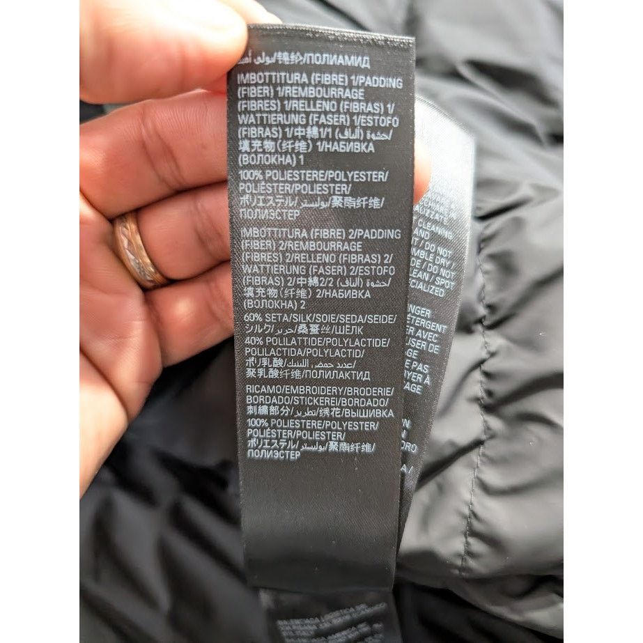 Balenciaga o1rshd1 Wrap Puffer Coated Light Nylon in Black Size US S / EU 44-46 / 1 - 16 Thumbnail