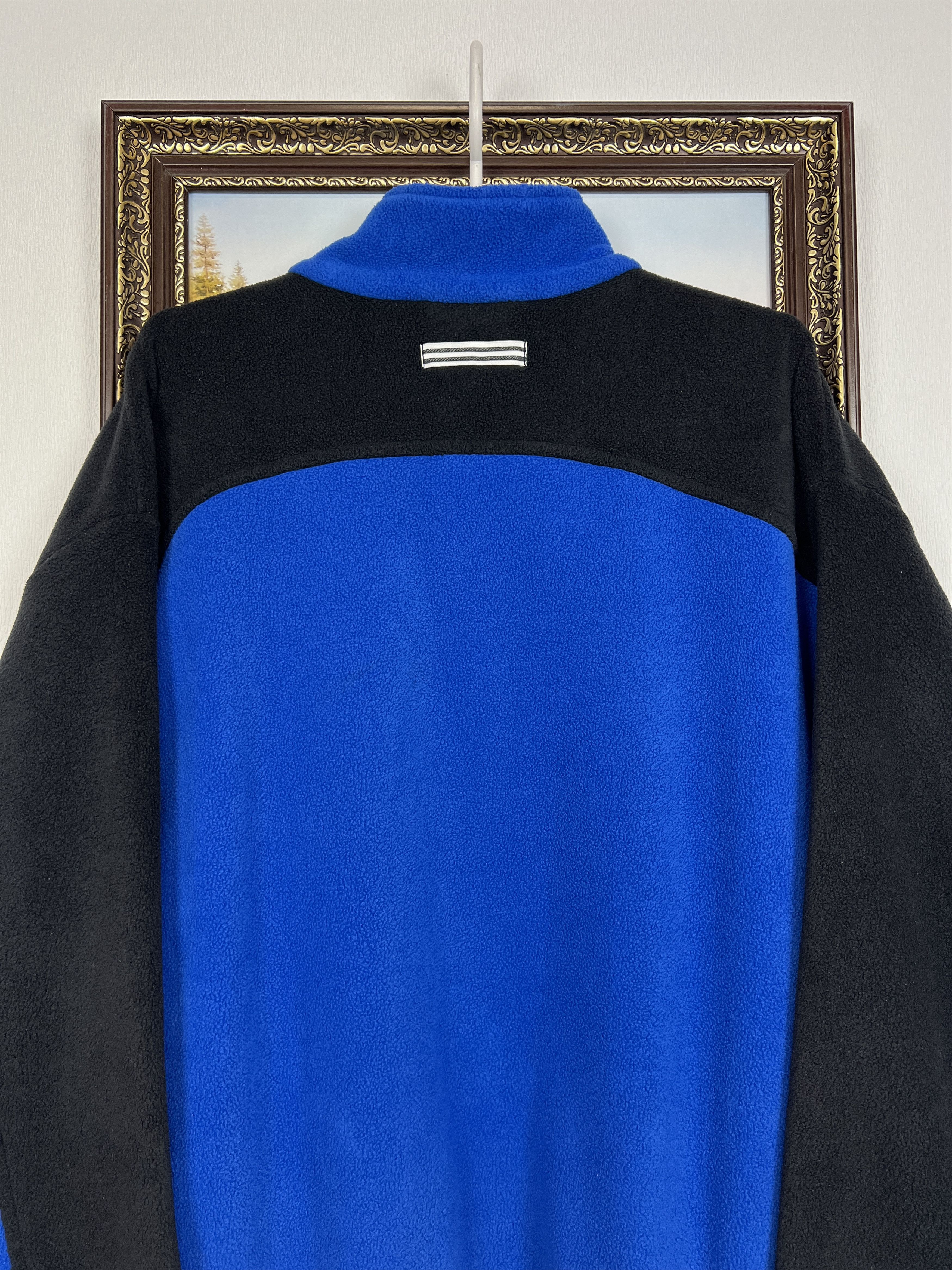Adidas Vintage 90's Adidas FC Schalke 04 Template Jacket Fleece Size US M / EU 48-50 / 2 - 12 Thumbnail