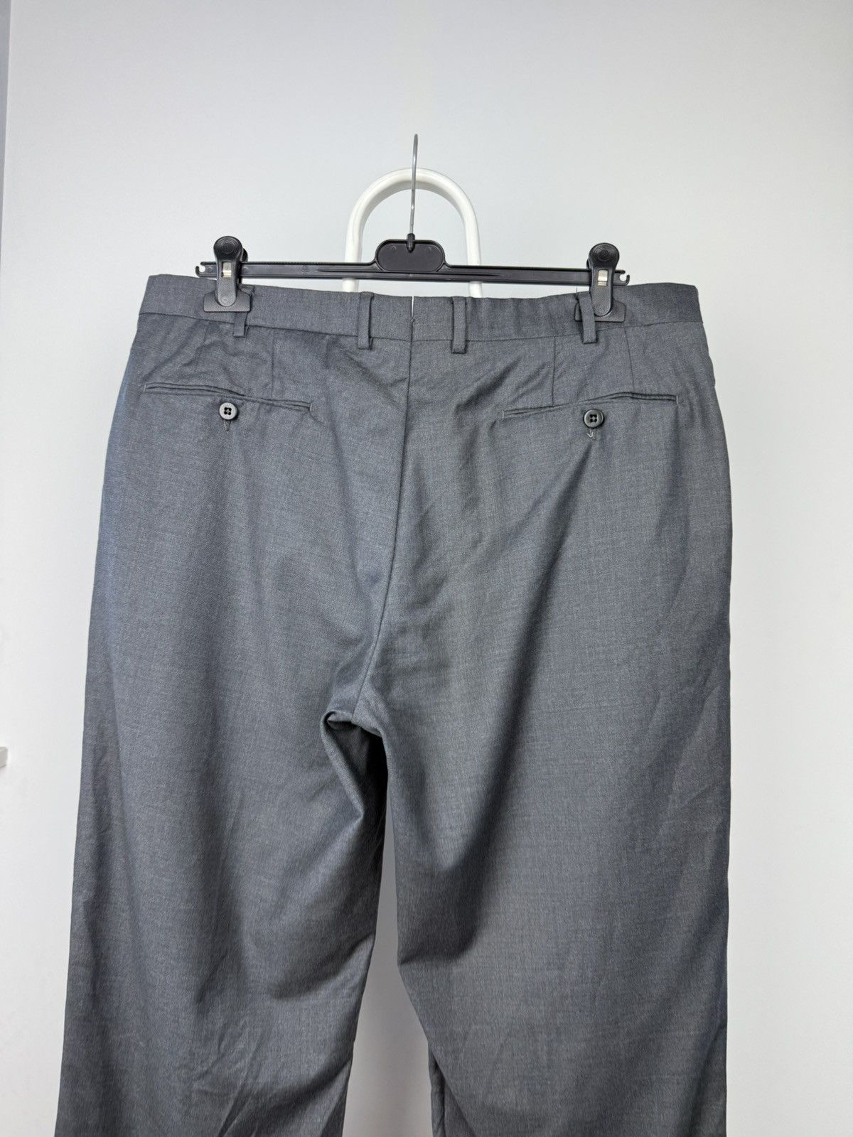 Ermenegildo Zegna Ermenegildo Zegna Pants Wool S Gray Size US 36 / EU 52 - 8 Thumbnail