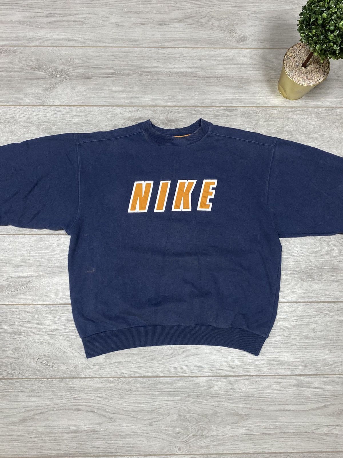 Nike Nike spell out big logo sweatshirt Size US L / EU 52-54 / 3 - 6 Thumbnail