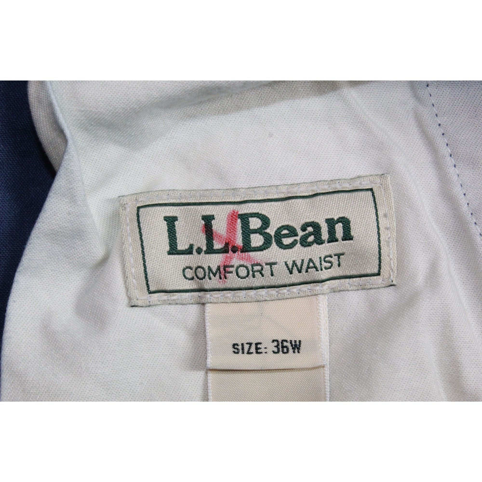 L.L. Bean LL Bean Men's Tropic Weight Cargo Shorts 10" Indigo Summer O Size US 36 / EU 52 - 5 Thumbnail