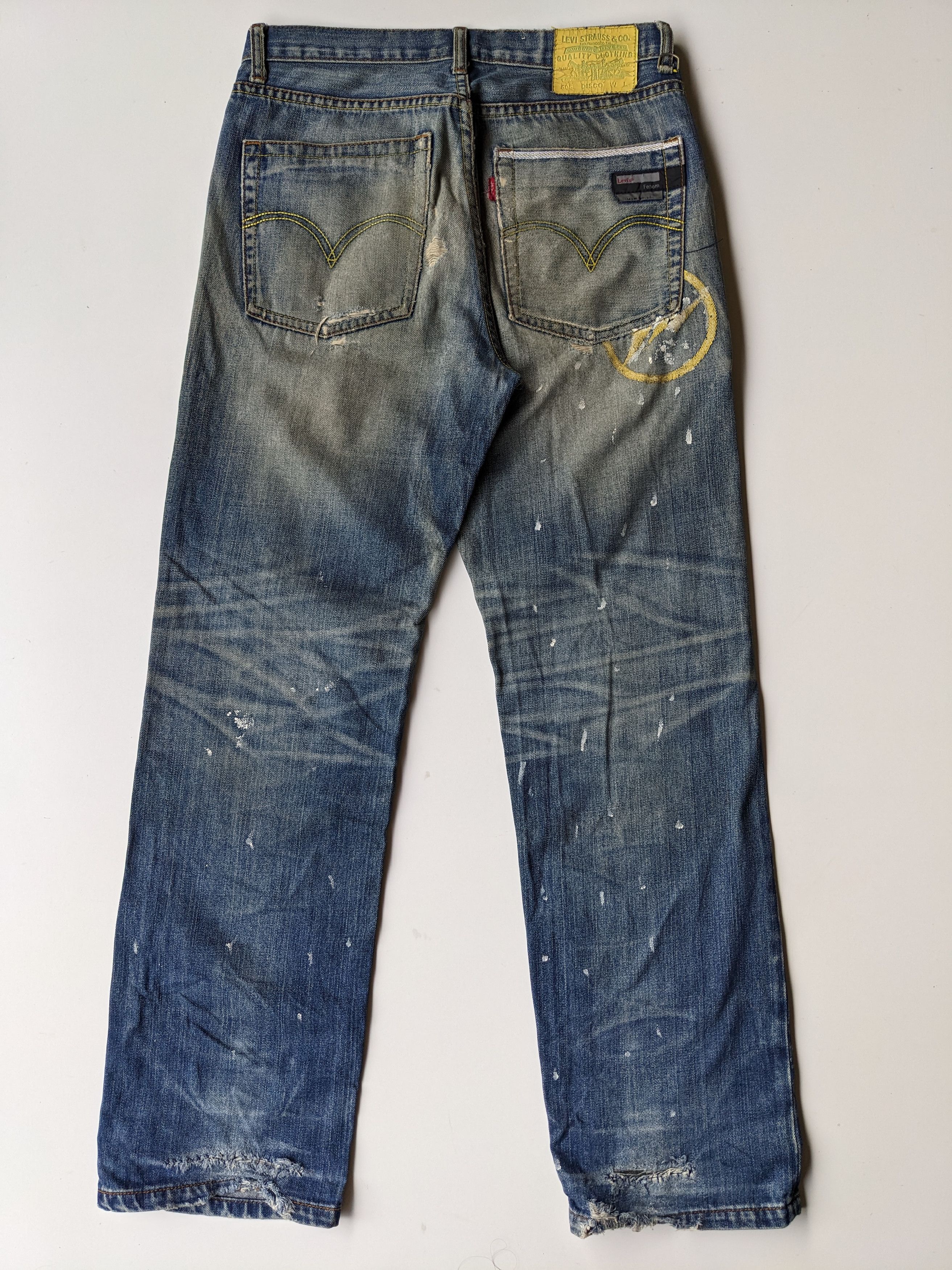 Fragment Design × Levi's Levi's X Fragment Design faded distressed jeans Size US 31 - 2 Thumbnail