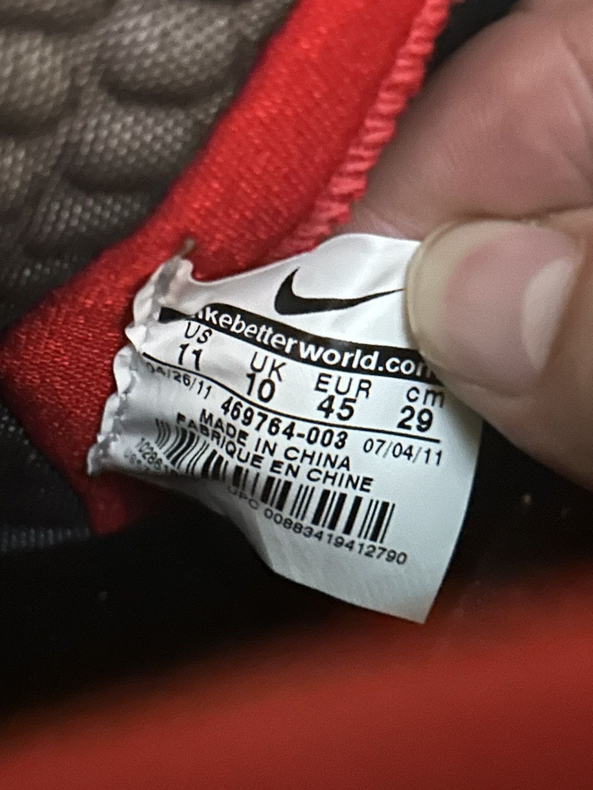Nike Nike Lebron 9 Miami Heat Away 2012 Size US 11 / EU 44 - 8 Thumbnail