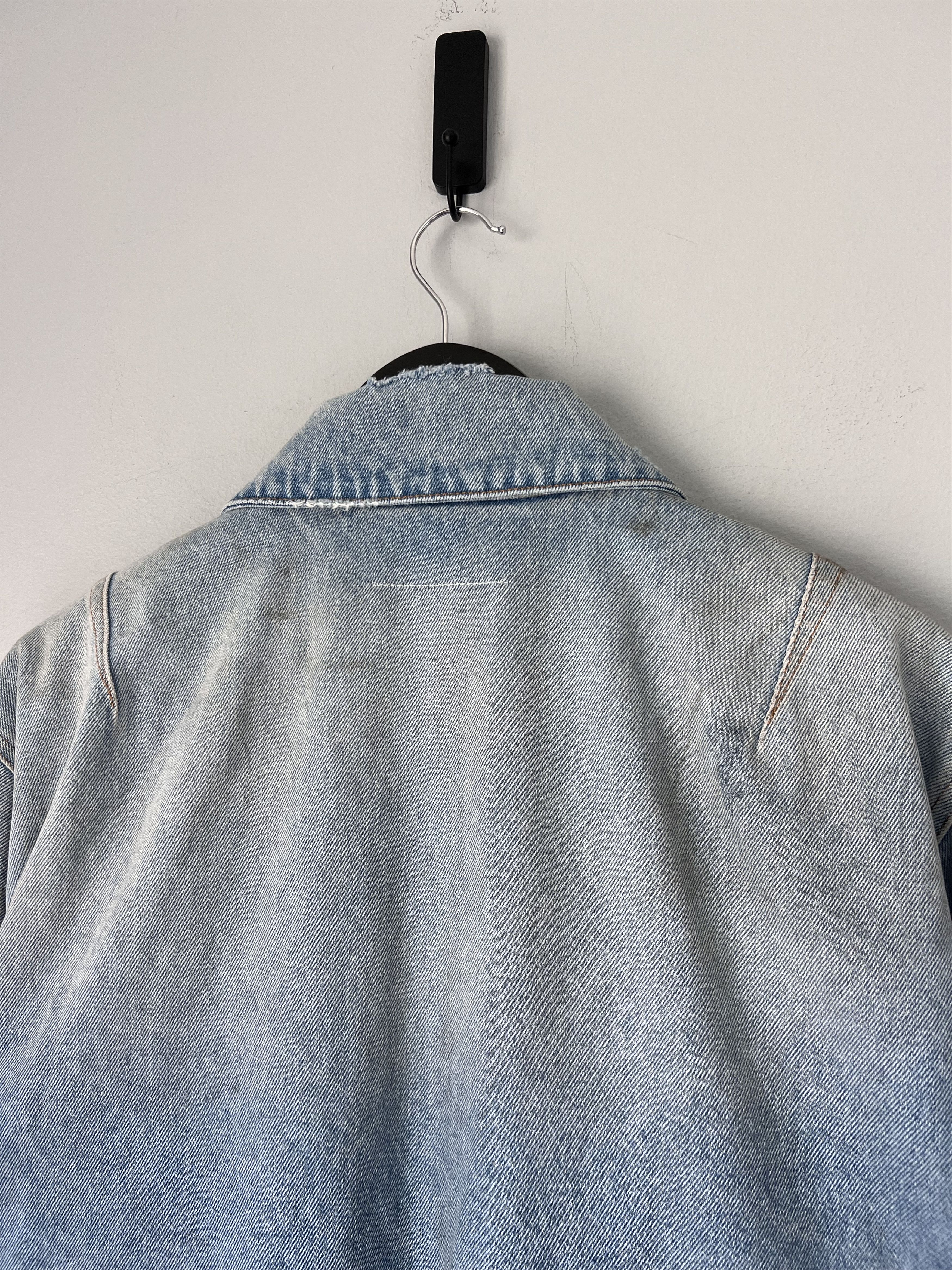 Maison Margiela MM6 Maison Margiela Distressed Denim Chore Jacket Size US M / EU 48-50 / 2 - 7 Thumbnail
