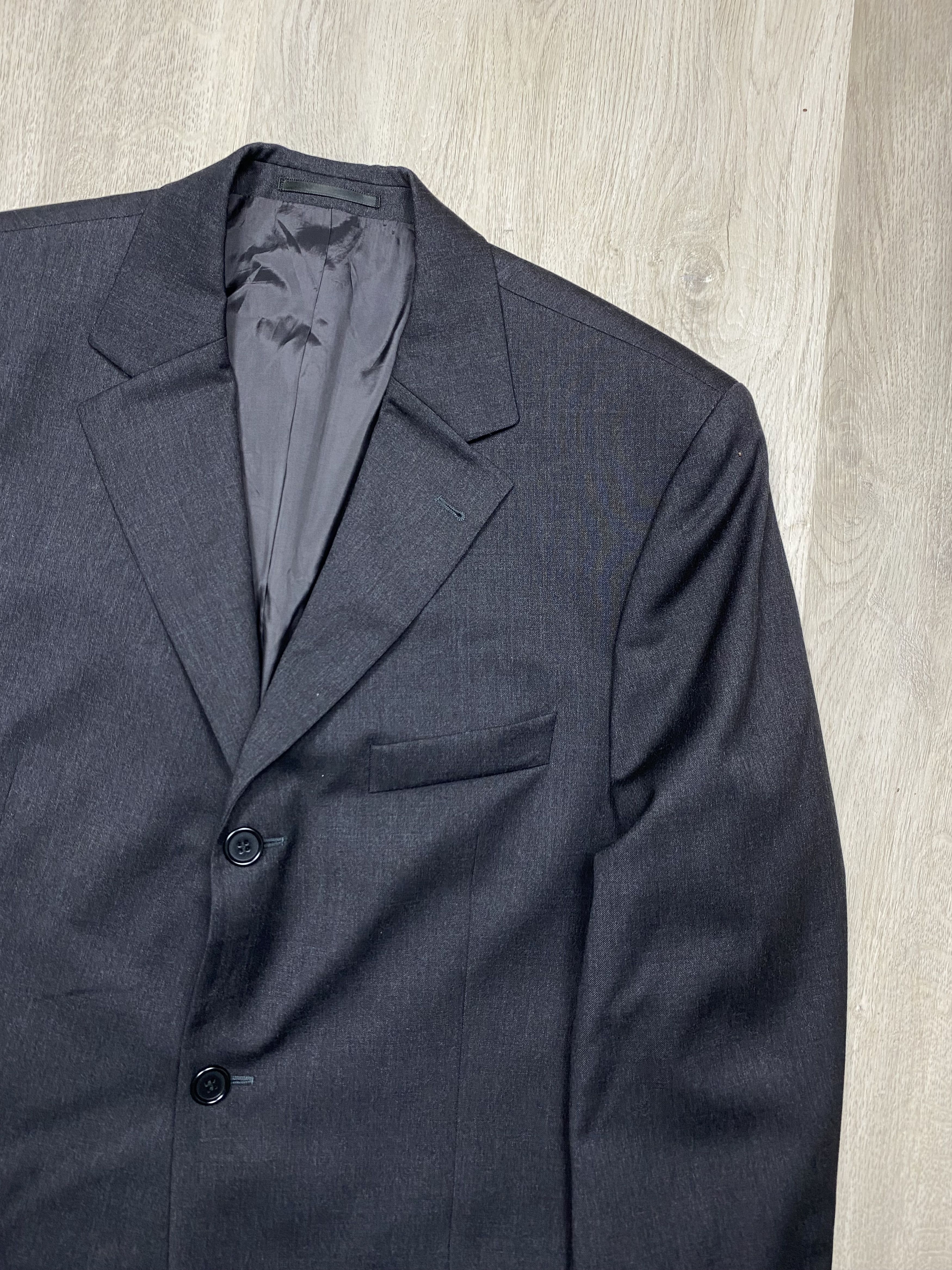 Hugo Boss Hugo Boss Vintage Mens Wool Suit 3 Buttons Blazer + Pants Size US XL / EU 56 / 4 - 3 Thumbnail