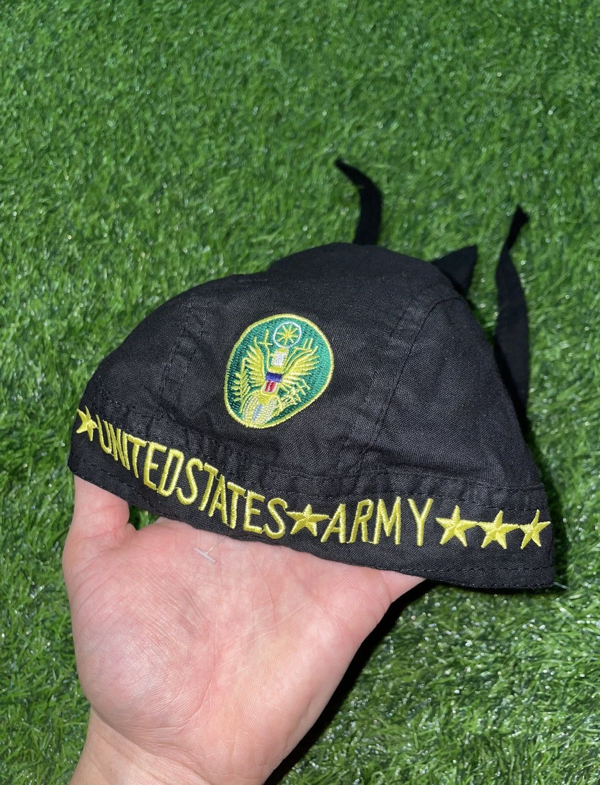 Vintage Vintage USA United States Army Havadanna Motorcycle Cap Size ONE SIZE - 1 Thumbnail